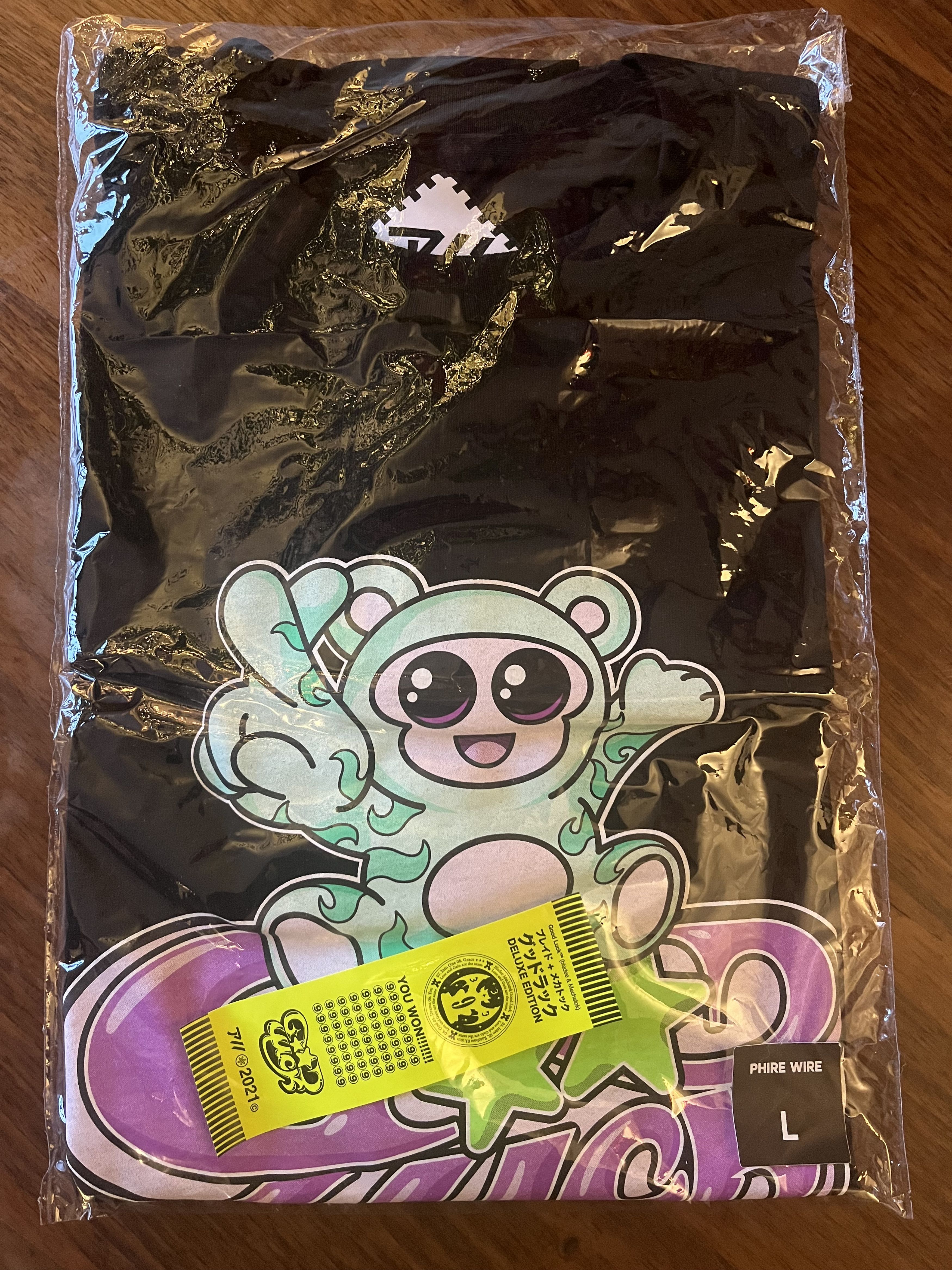 PHIRE WIRE Bladee mechatok good luck phire wire tee L Size US L / EU 52-54 / 3 - 1 Thumbnail