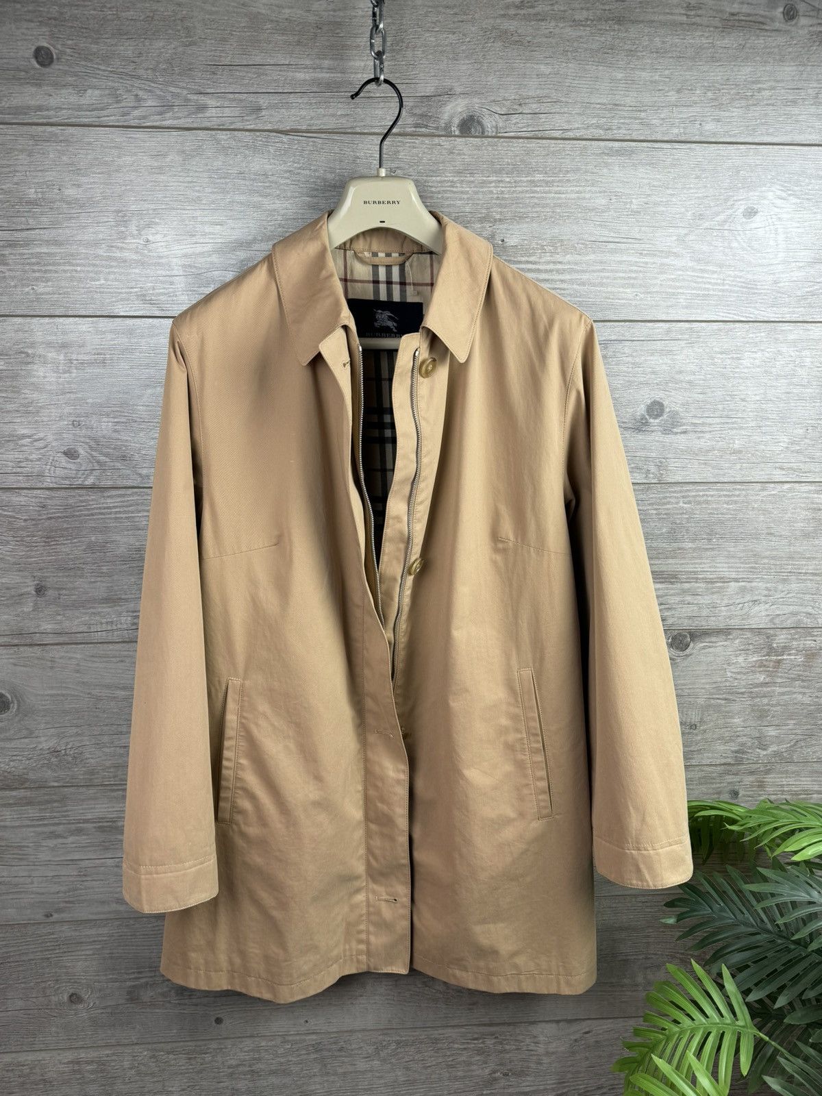 Burberry Vintage Trench Burberry 90s Size L Size US L / EU 52-54 / 3 - 12 Thumbnail
