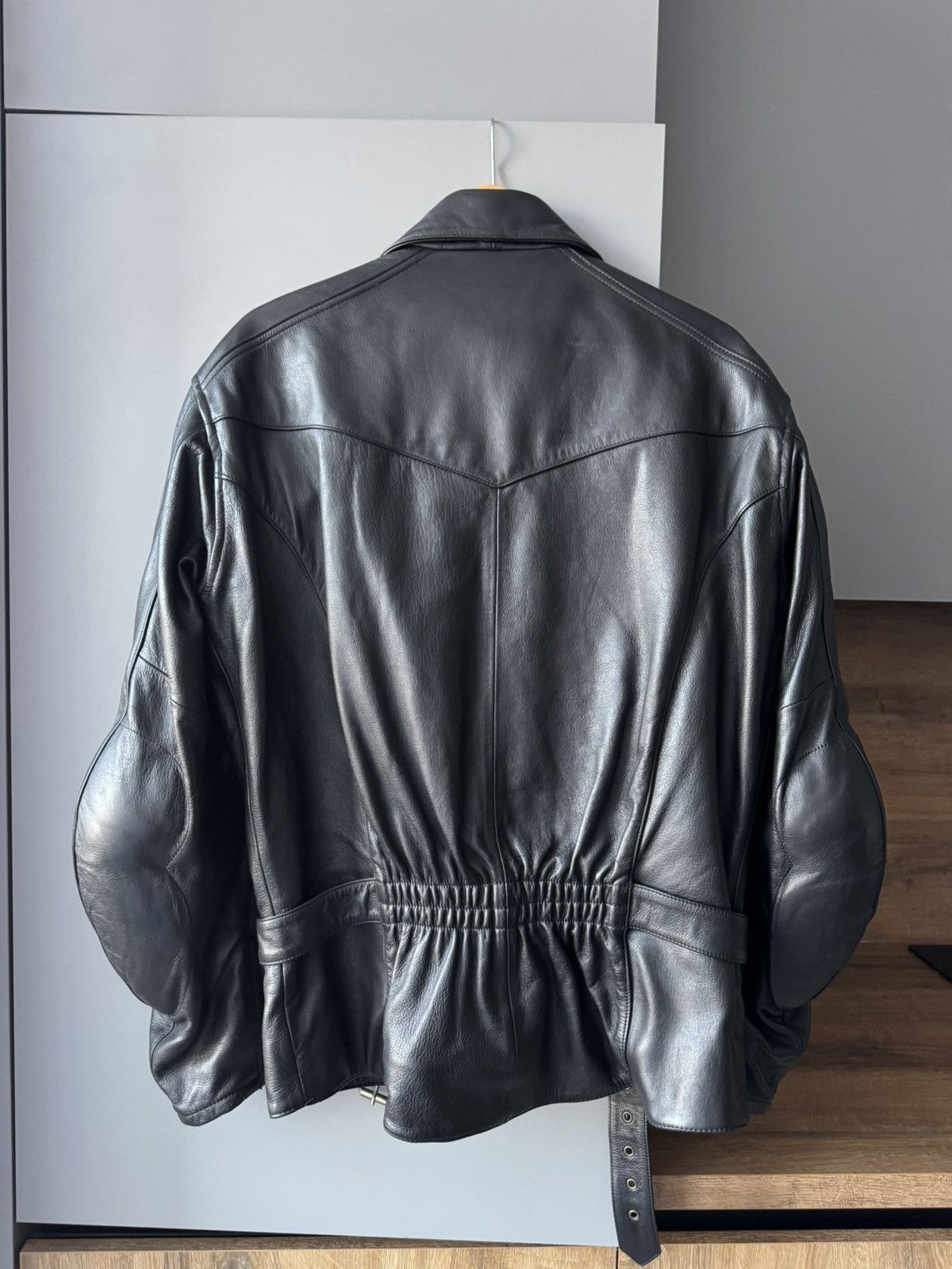 Genuine Leather Vintage Ixs Racing very rare leather jacket y2&k Size US XL / EU 56 / 4 - 7 Thumbnail