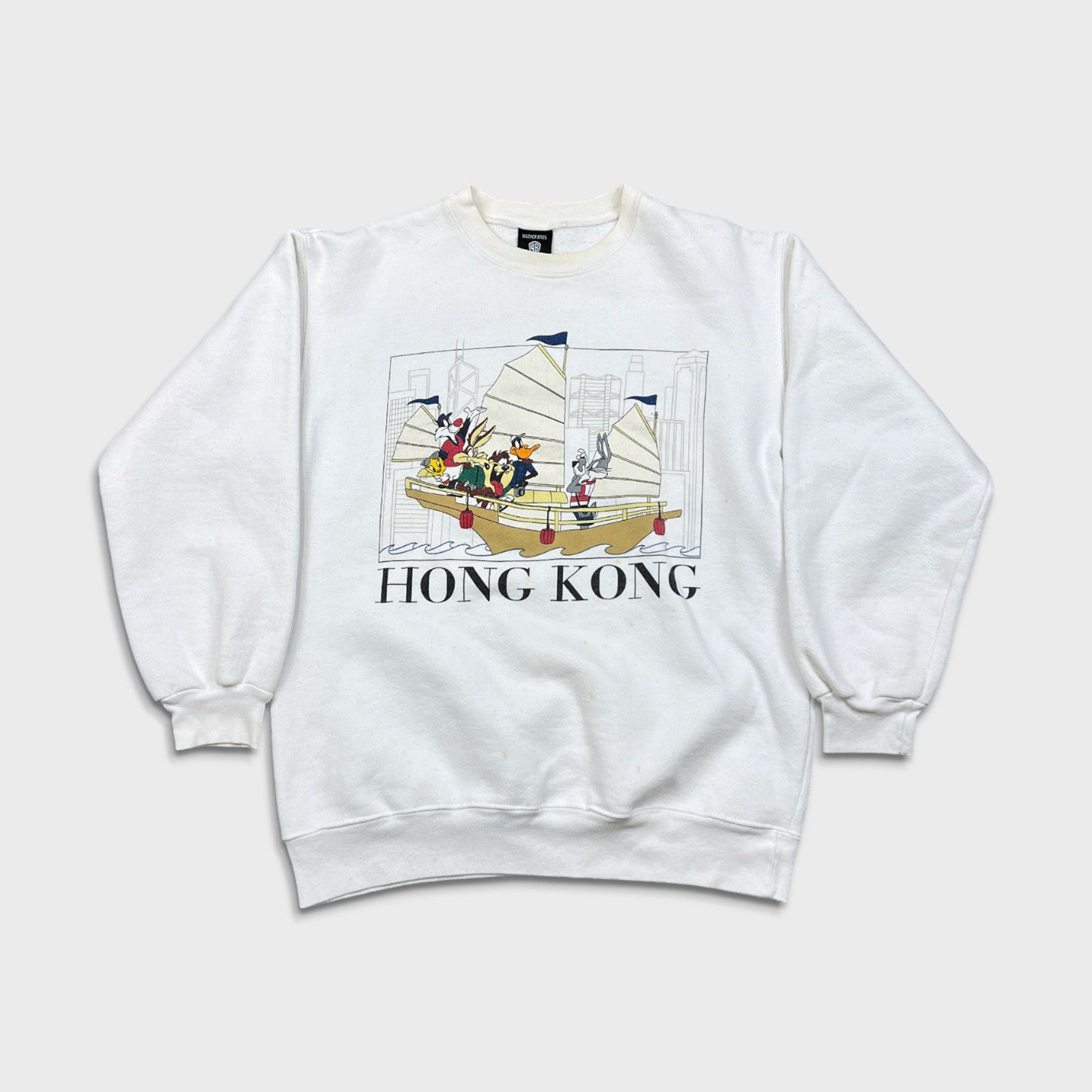 Vintage × Warner Bros VTG 1995 Looney Tunes Sweatshirt Medium Warner Bugs Bunny Size US M / EU 48-50 / 2 - 1 Thumbnail