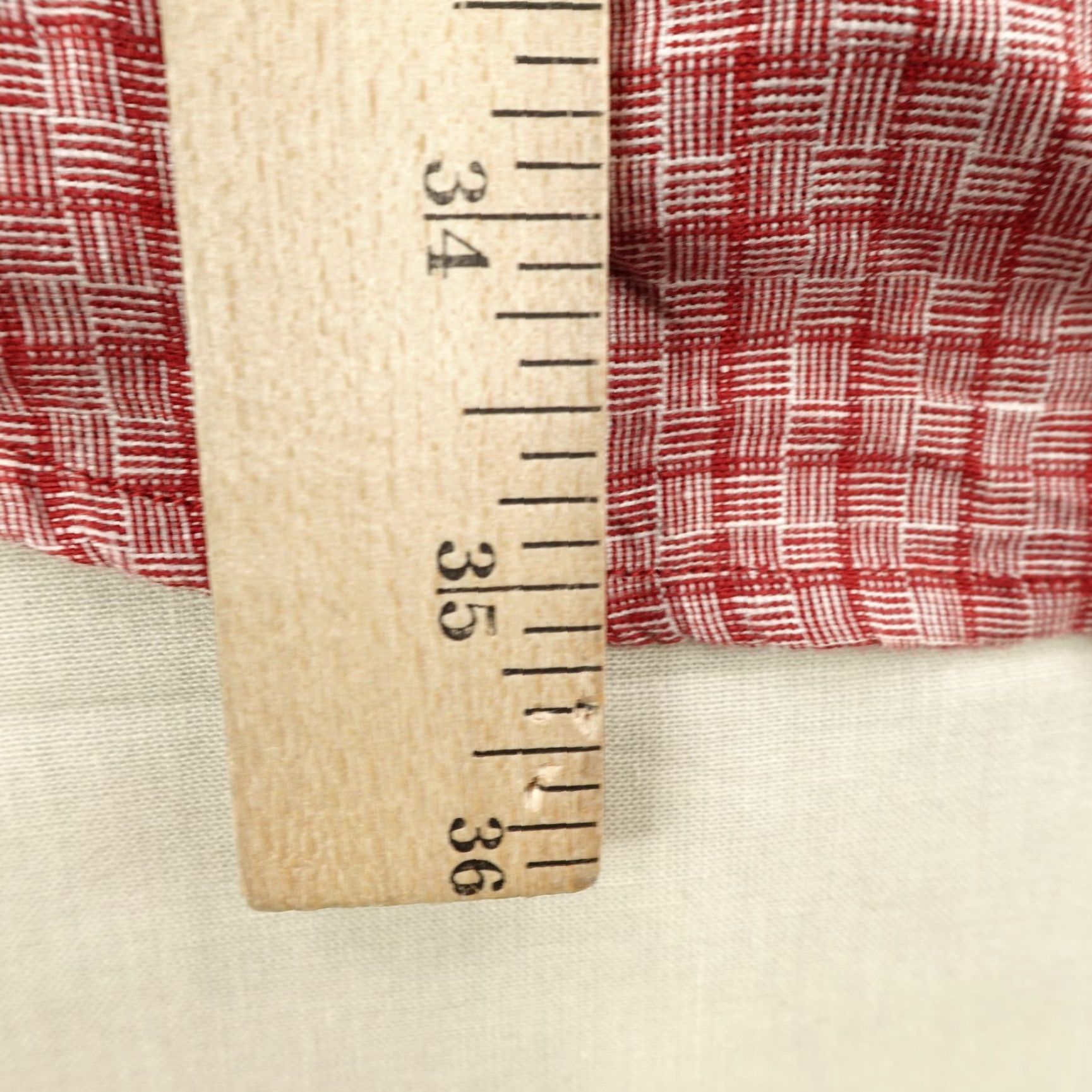 The Territory Ahead VINTAGE Territory Ahead Shirt Mens 2XL Red Plaid Button Up Linen Hiking Outdoors Work Size US XXL / EU 58 / 5 - 7 Thumbnail