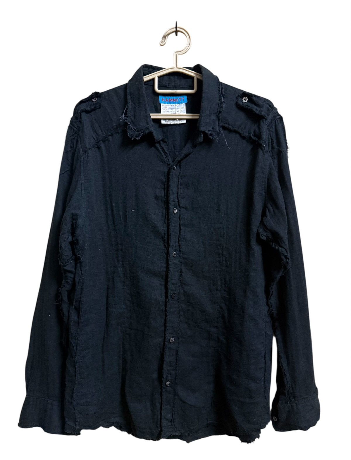 Katharine Hamnett London Katharine Hamnett Long-sleeved Button-down Shirt Size US L / EU 52-54 / 3 - 2 Thumbnail
