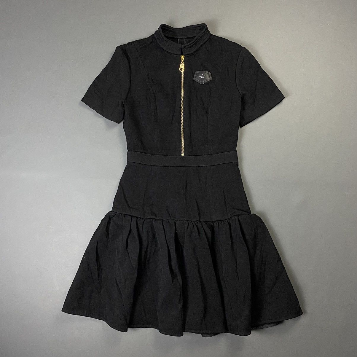 Image of Louis Vuitton - Short Sleeve Black Dress, Women's (Size Small)