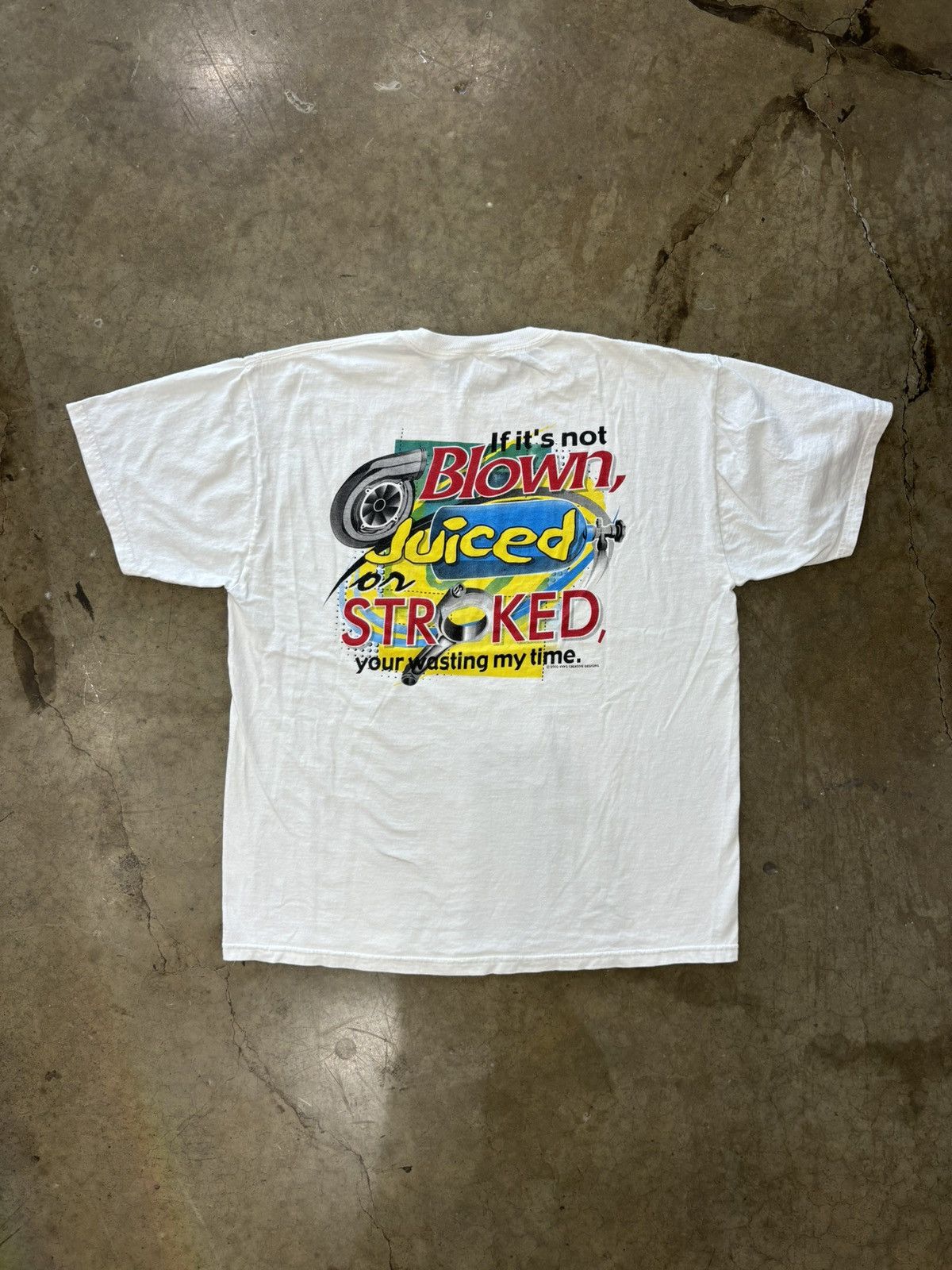 Vintage Vintage 2002 Str8Line Blown Juiced Stroked Motorsports XL Size US XL / EU 56 / 4 - 2 Thumbnail