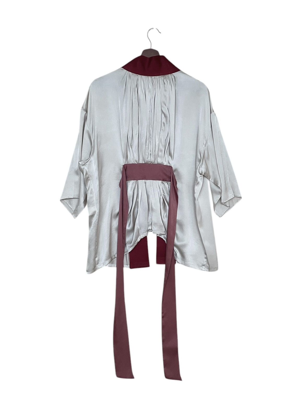 Haider Ackermann Haider Ackermann Two Tone Silk Kimono Cardigan Size XS / US 0-2 / IT 36-38 - 2 Thumbnail