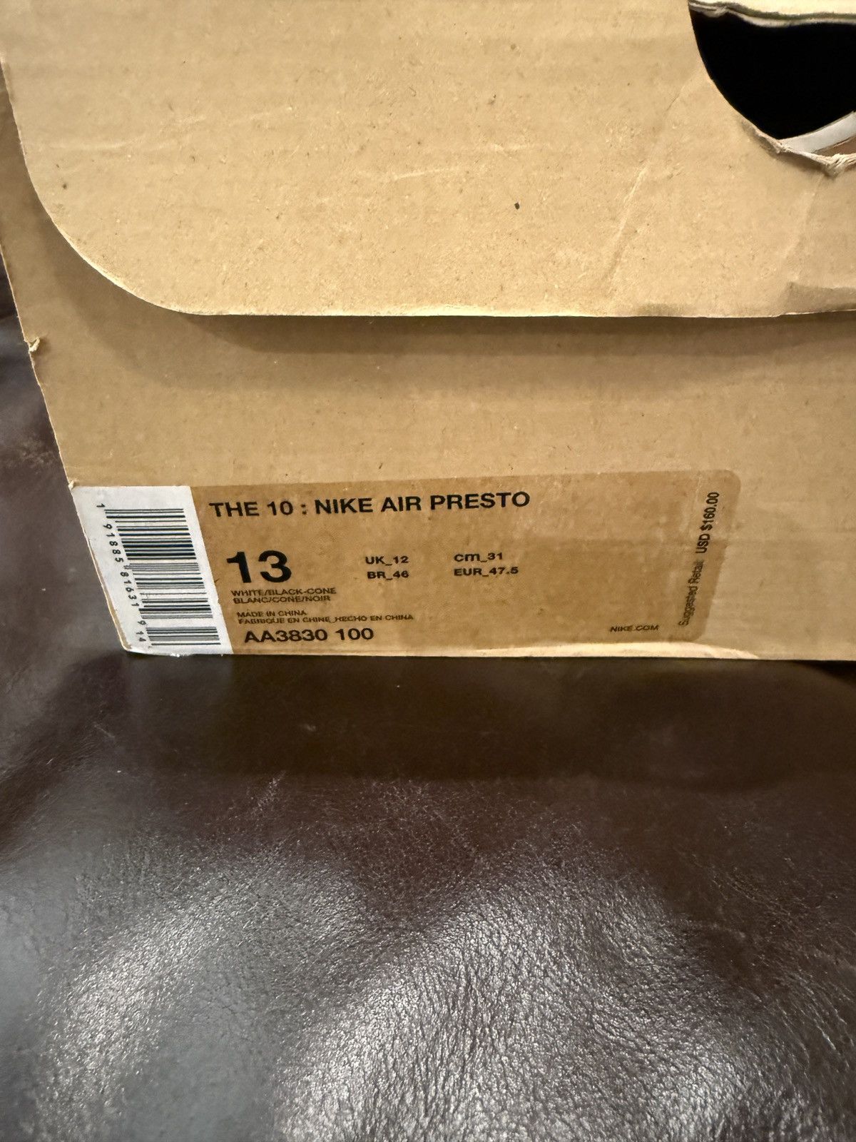 Nike × Off-White Nike Air Presto x Off-White White 13M - Brand New DS Size US 13 / EU 46 - 6 Thumbnail