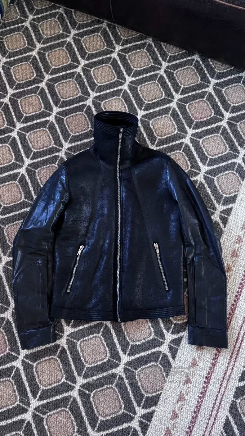 Rick Owens RICK OWENS Black fur and leather jacket size 50 Size US M / EU 48-50 / 2 - 1 Thumbnail