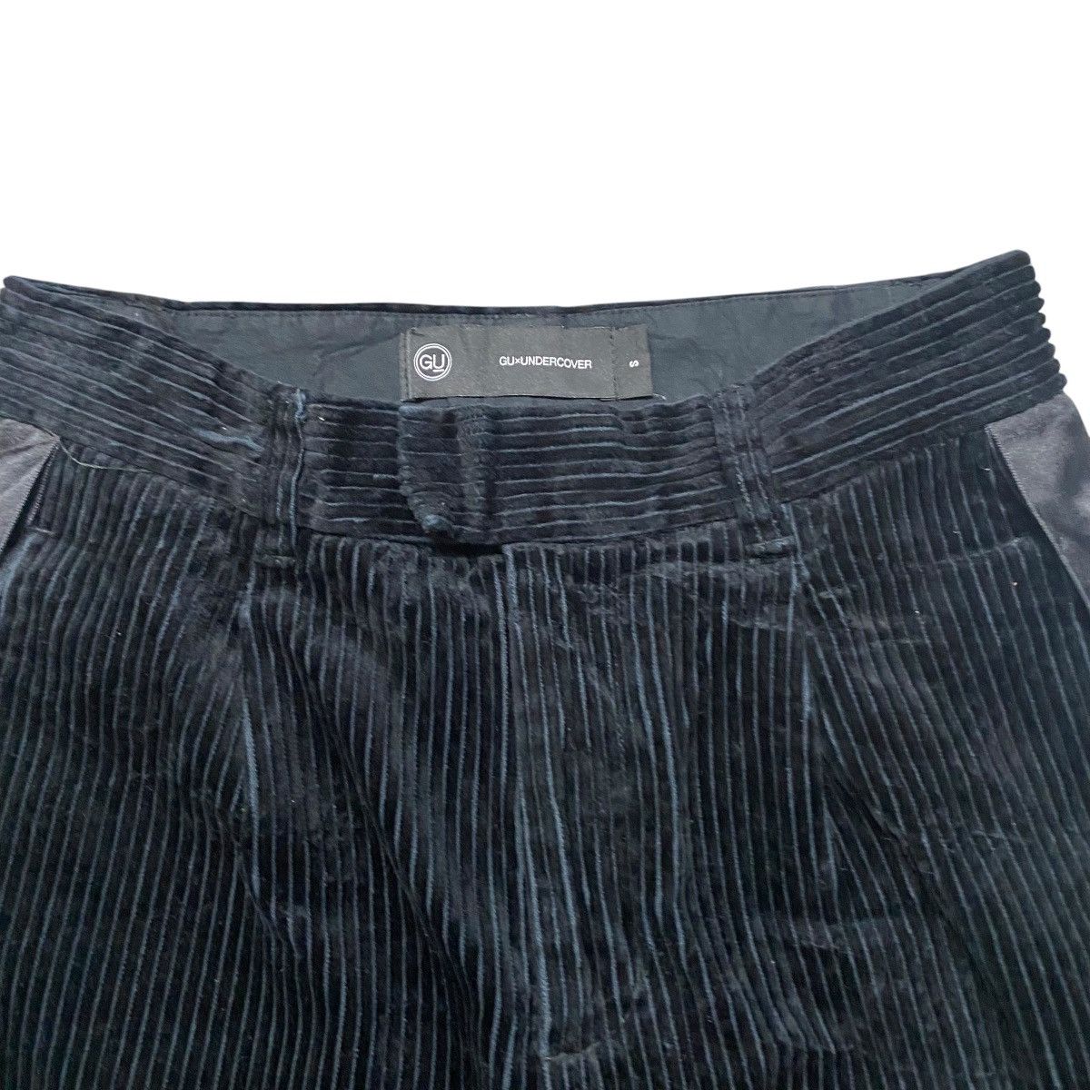 GU × Undercover GU UNDERCOVER Lace Corduroy Baggy Wide Leg Pants Size 26" / US 2 / IT 38 - 6 Thumbnail
