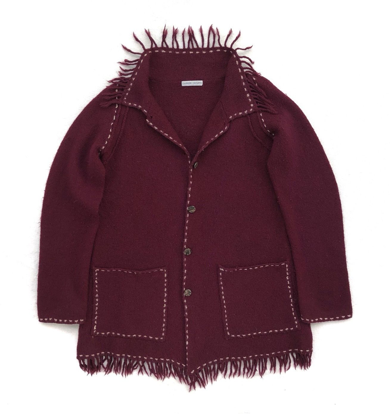 Issey Miyake Tsumori Chisato by Issey Miyake Knitted Cardigan Jacket Size M / US 6-8 / IT 42-44 - 6 Thumbnail