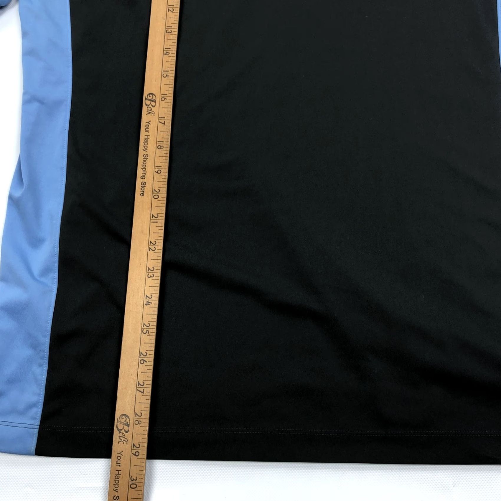 Nike Nike Dri-FIT UNC Tar Heels Polo Shirt Mens L Black Blue Colorblock Short Sleeve Golf Sports Logo Embroidered Buttoned 100 Polyester Casual Activewear Size US L / EU 52-54 / 3 - 5 Thumbnail