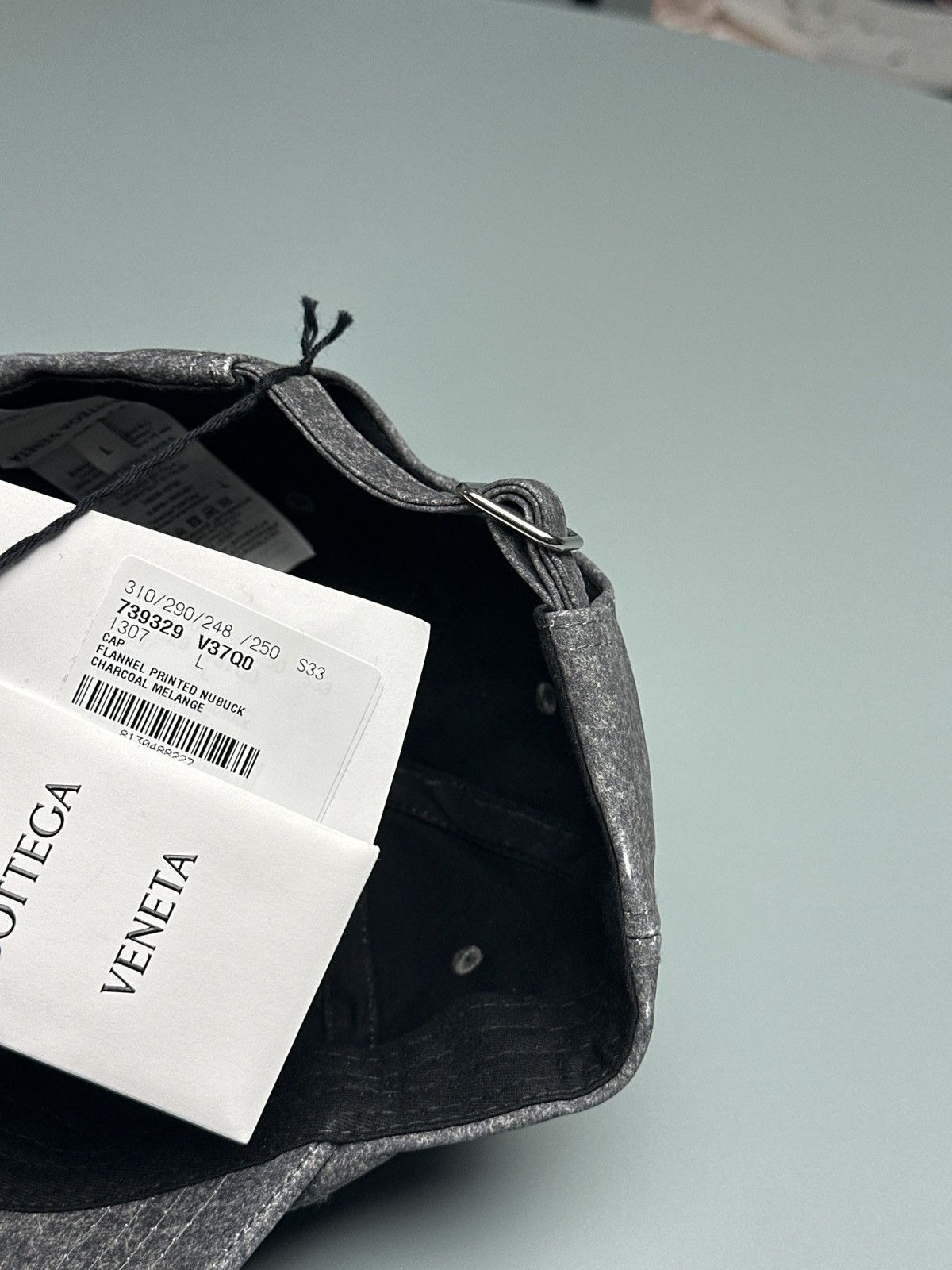 Bottega Veneta $950 leather printed hat Size ONE SIZE - 5 Thumbnail