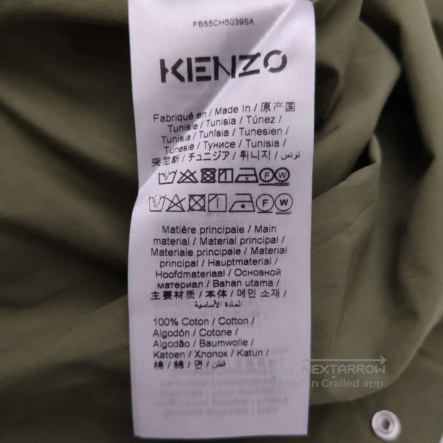 Kenzo Kenzo Cotton Floral Print Collared Shirt L/41. Size US L / EU 52-54 / 3 - 8 Thumbnail