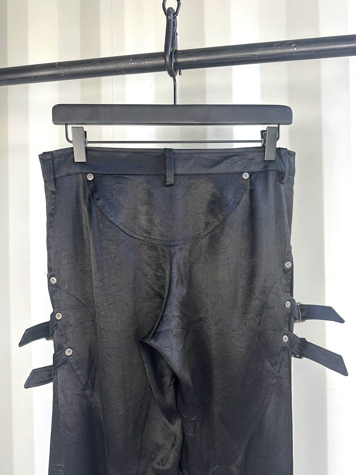 Issey Miyake Bondage Side Buckle Pants Size US 30 / EU 46 - 4 Thumbnail