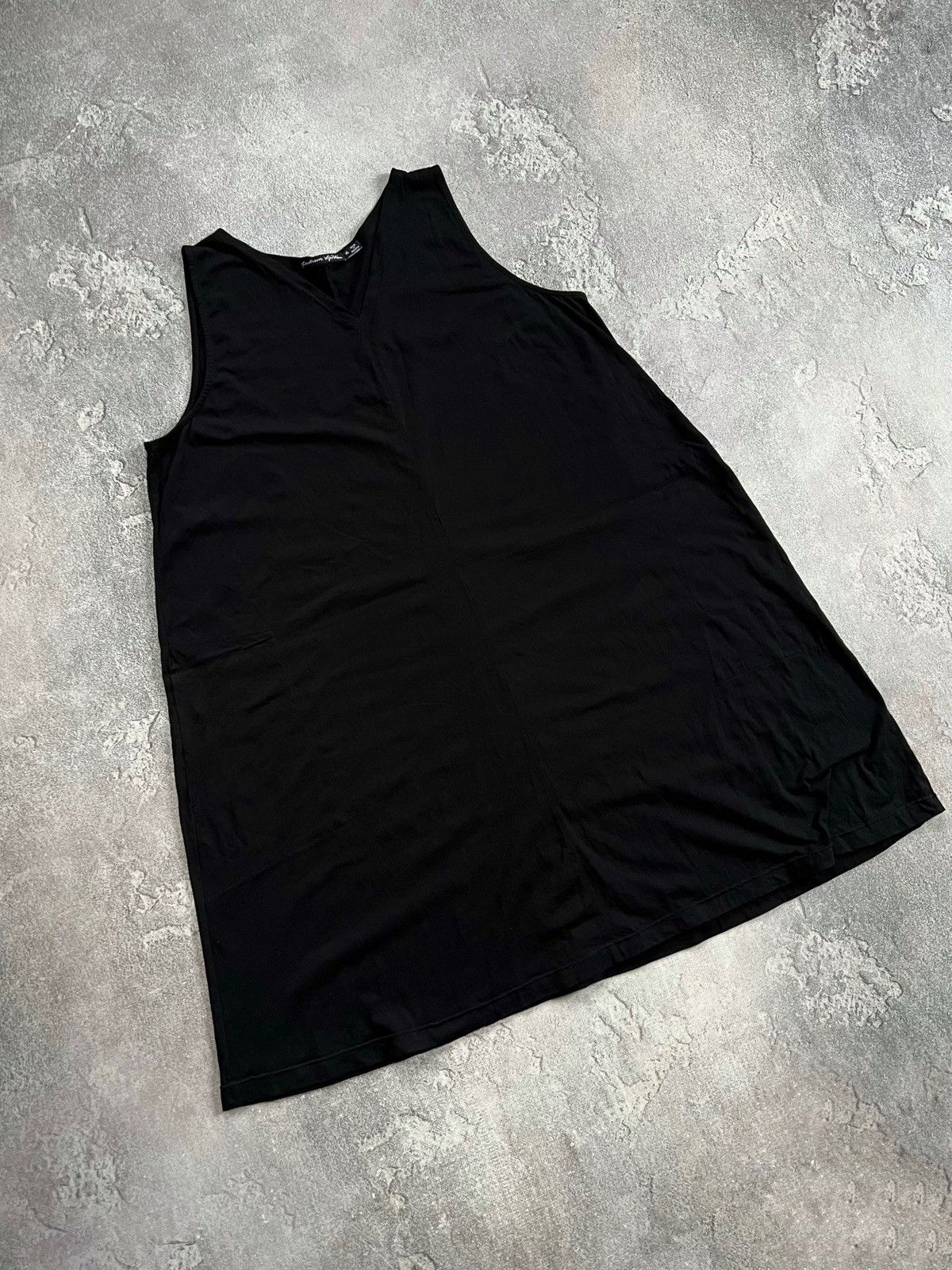 Gudrun Sjoden Gudrun Sjoden Tank Midi Dress V Neck Sz XL Sleeveless Sjöden Size XL / US 12-14 / IT 48-50 - 2 Thumbnail