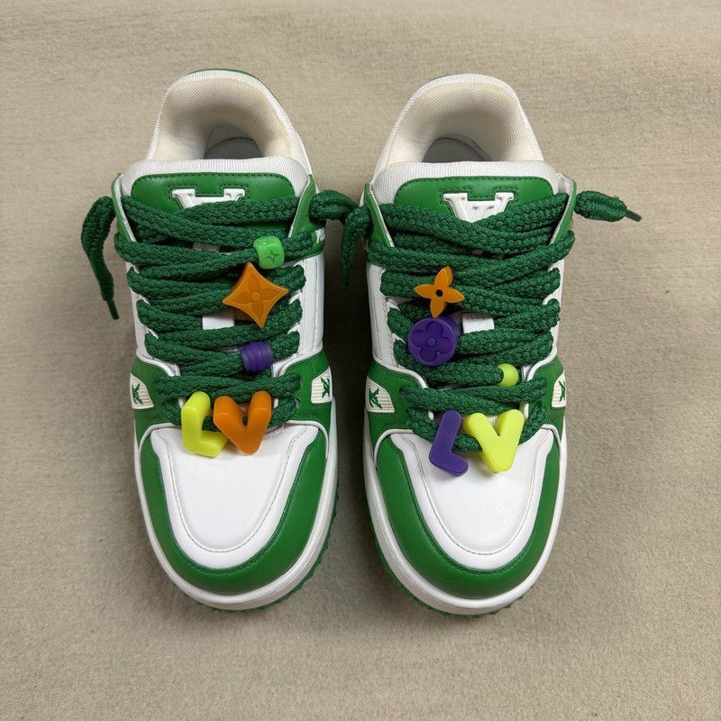Louis Vuitton Louis Vuitton Trainer Maxi Fashion Sneakers -2508 Size US 9 / EU 42 - 1 Thumbnail