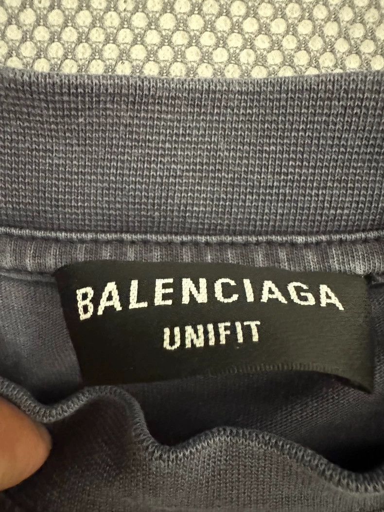 Balenciaga Balenciaga size 2 Old short sleeves made of grey and blue w Size US M / EU 48-50 / 2 - 2 Thumbnail