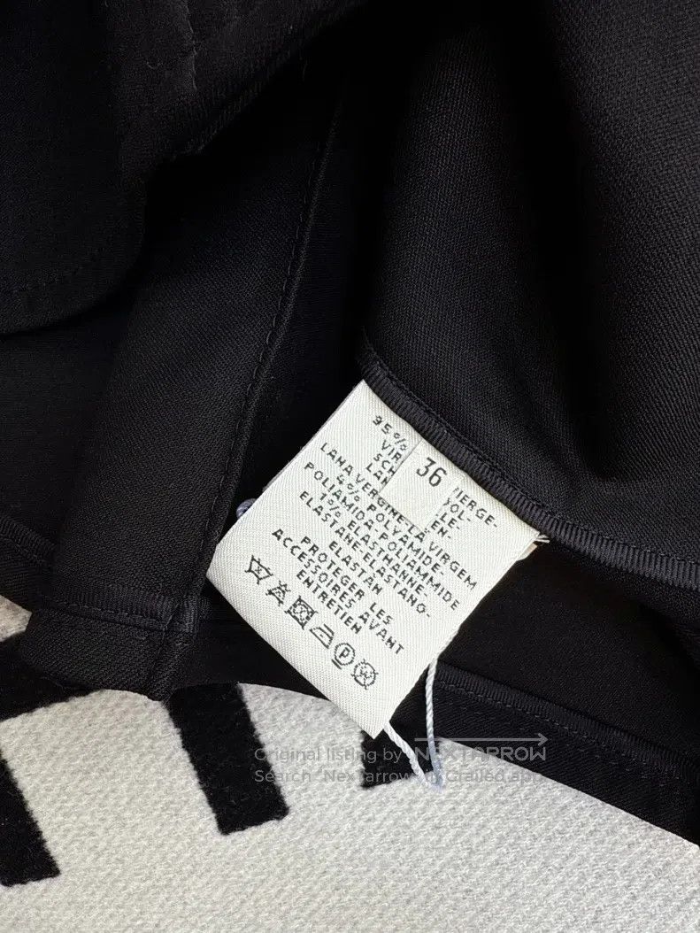 Hermes Hermes Black Cashmere V-Neck with Silver Buttons, Zipper P Size XS / US 0-2 / IT 36-38 - 3 Thumbnail