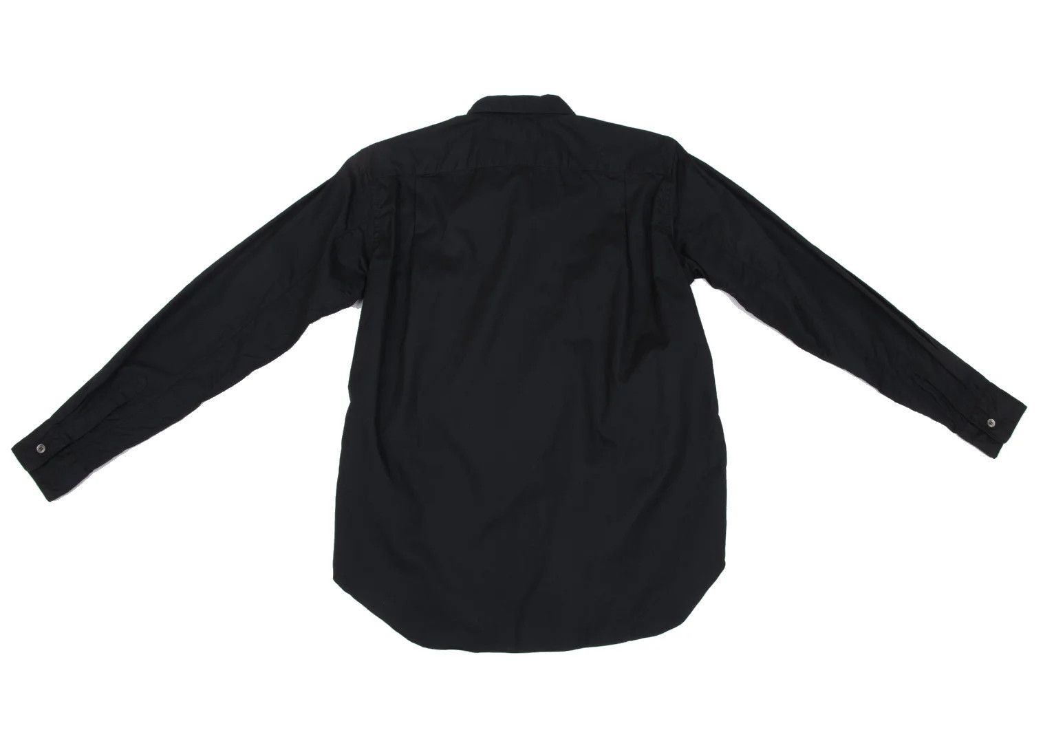 Comme des Garcons Homme Plus Cotton Bow Tie Double Patch Pocket Design Shirt Black XS Size US XS / EU 42 / 0 - 12 Thumbnail