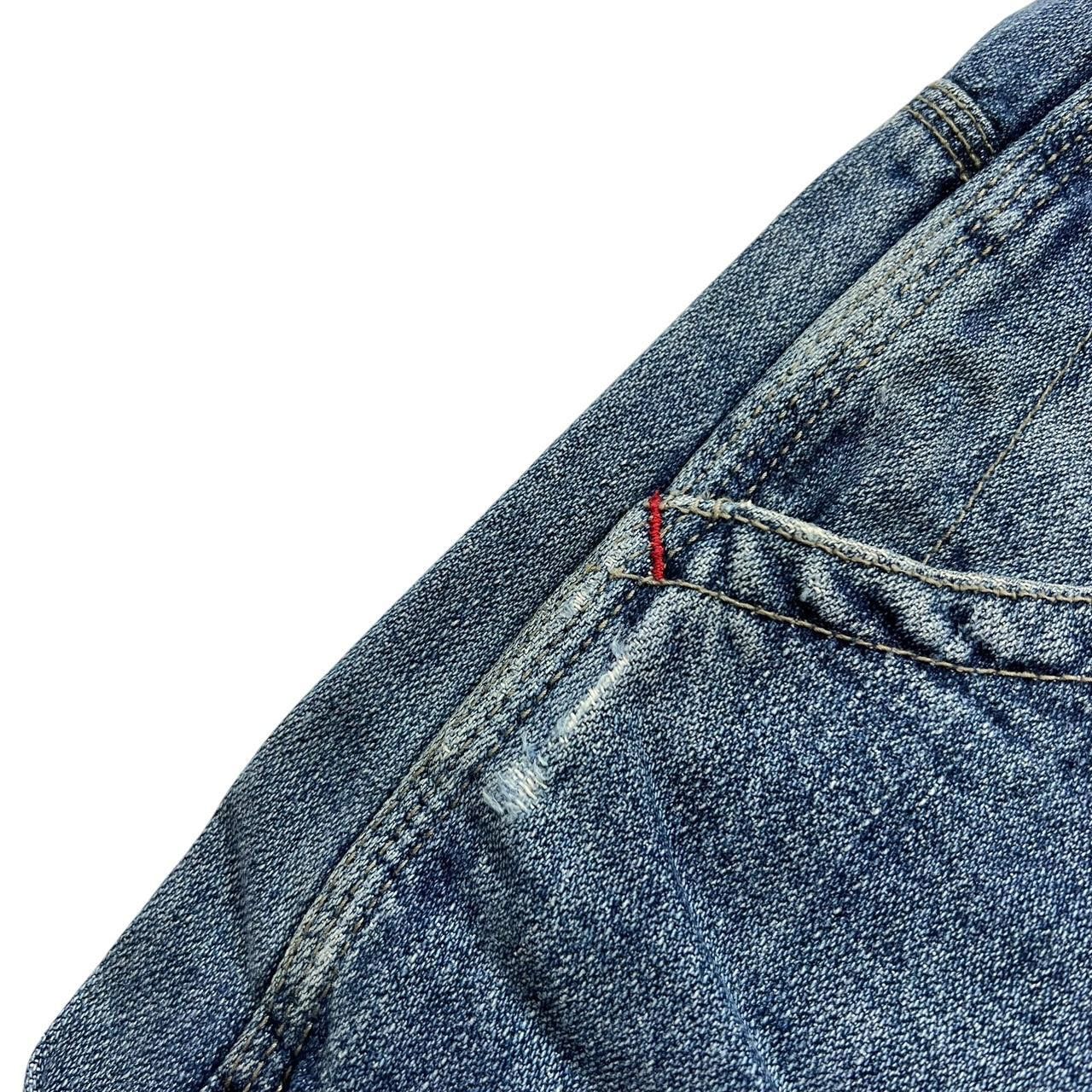 JNCO Vintage Jnco Red Crown Denim Shorts / Jorts - Waist: 34” Size US 34 / EU 50 - 8 Thumbnail