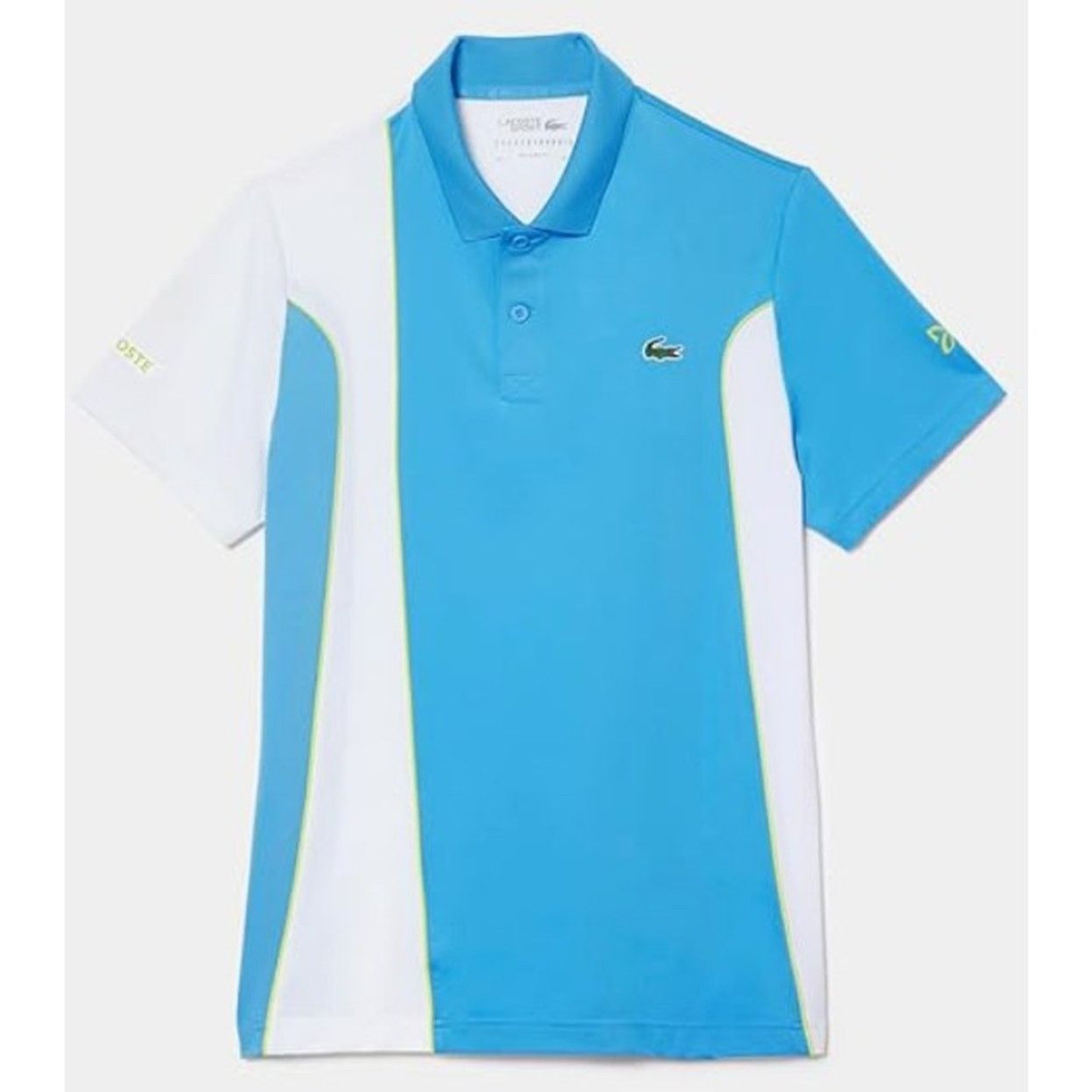 Lacoste Lacoste Men's Sport Novak Djokovic Regular Fit Polo Blue 4XL Size US XXL / EU 58 / 5 - 3 Thumbnail