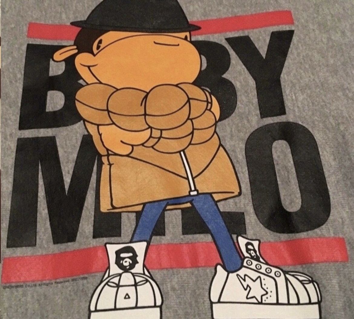 Bape Bape Baby Milo crew neck pullover sweatshirt Size US L / EU 52-54 / 3 - 3 Thumbnail
