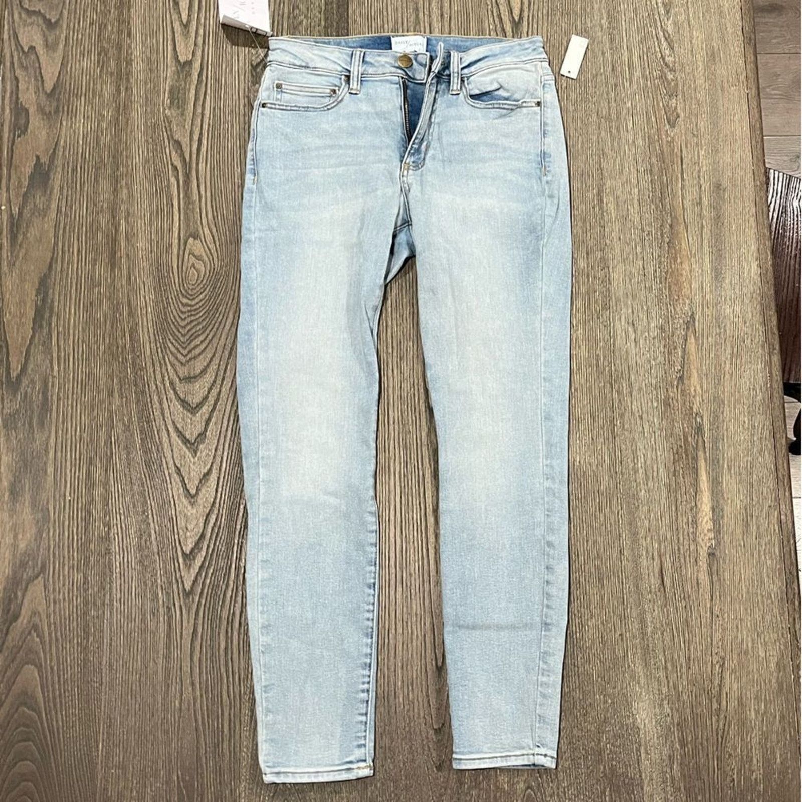 & Other Stories NWT Daily Ritual Denim Womens Skinny Mid-Rise Jeans Size 26S Size 26" / US 2 / IT 38 - 1 Thumbnail