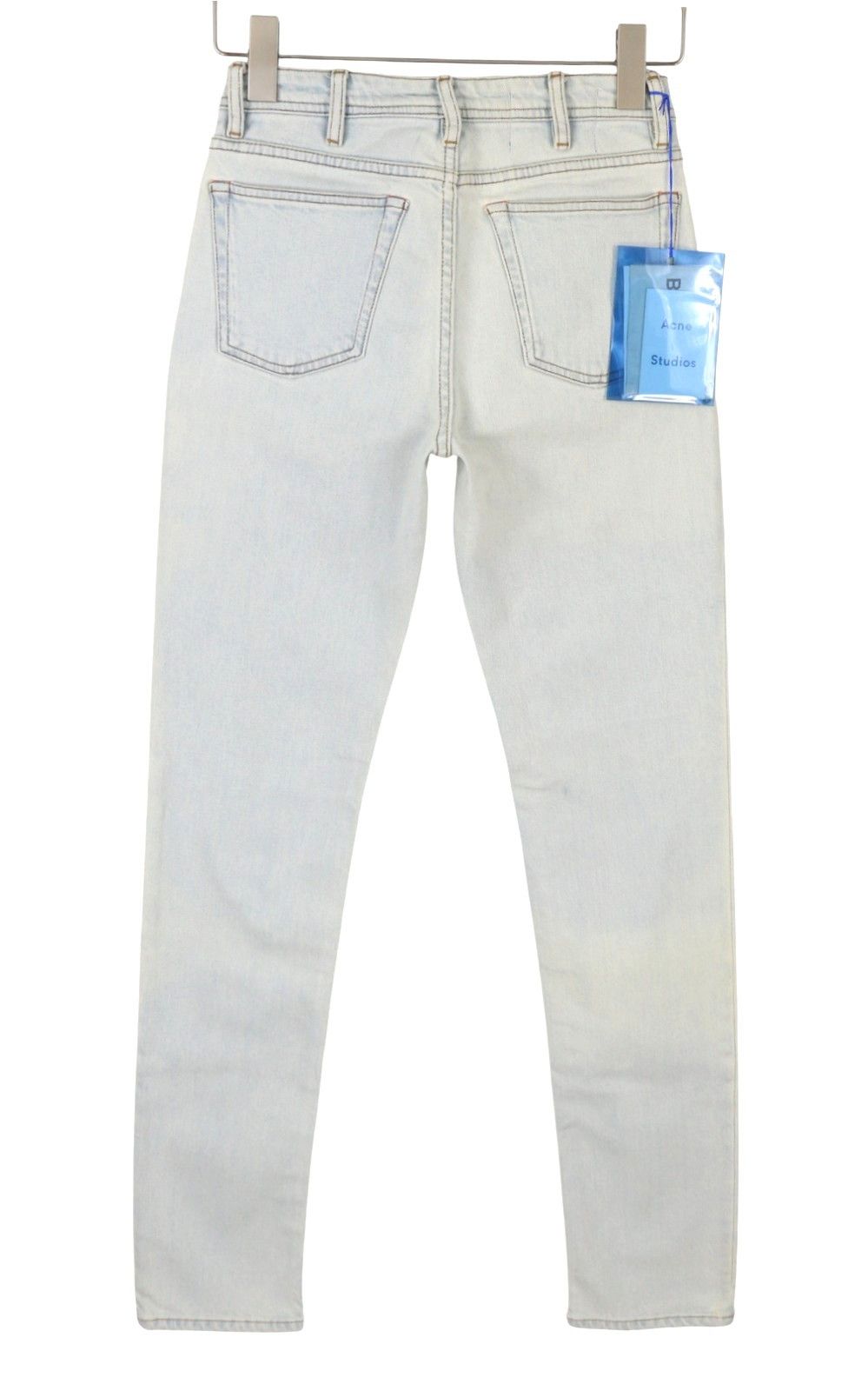 Acne Studios BLA KONST SOUTH W25/L34 Blue Slim Jeans 89062 Size 25" / US 0 / IT 36 - 4 Thumbnail