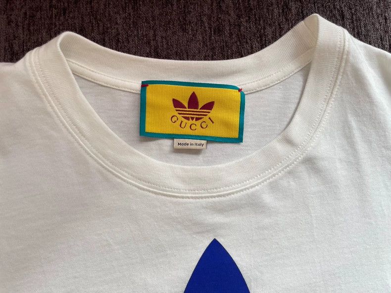 Gucci Gucci Letter geometric contrast color short sleeves 2503-Ne Size US XS / EU 42 / 0 - 2 Thumbnail