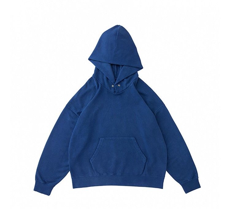 Visvim Brand new visvim jumbo hoodie natural blue dyed sweater | Grailed