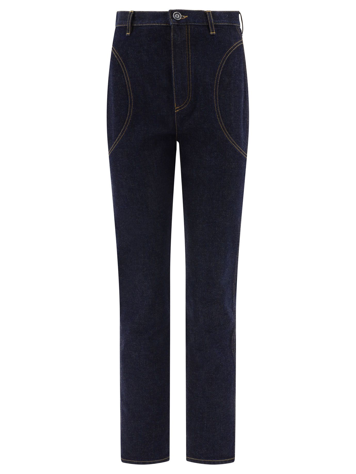 Alaia ALAIA Women Denim Pants AA9P0155T5364 525 Blue | Grailed