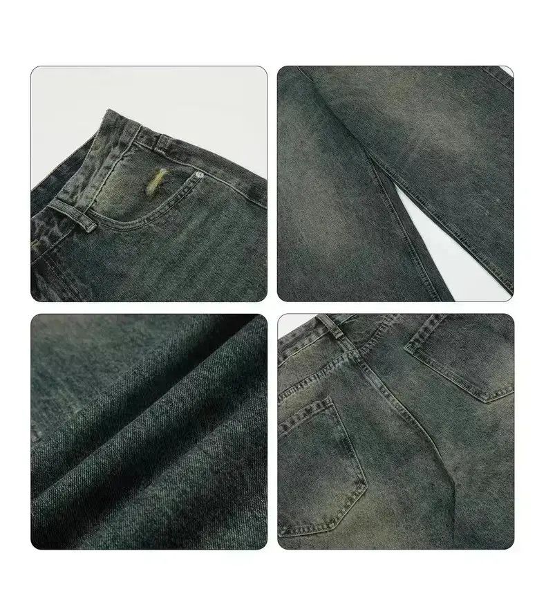 Japanese Brand washed faded tie dye gradient punk hiphop jeans Size US 30 / EU 46 - 6 Thumbnail