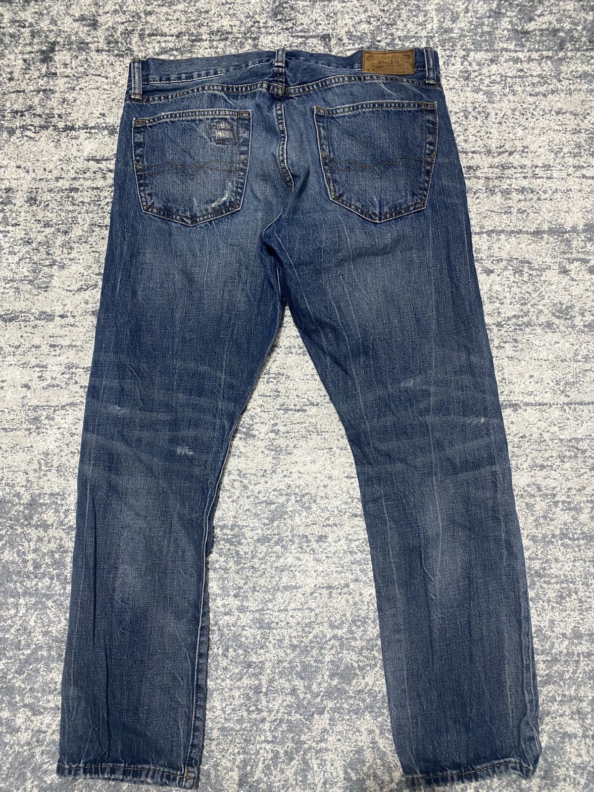 Ralph Lauren Polo ralph lauren sullivan slim distressed denim Size US 34 / EU 50 - 6 Thumbnail