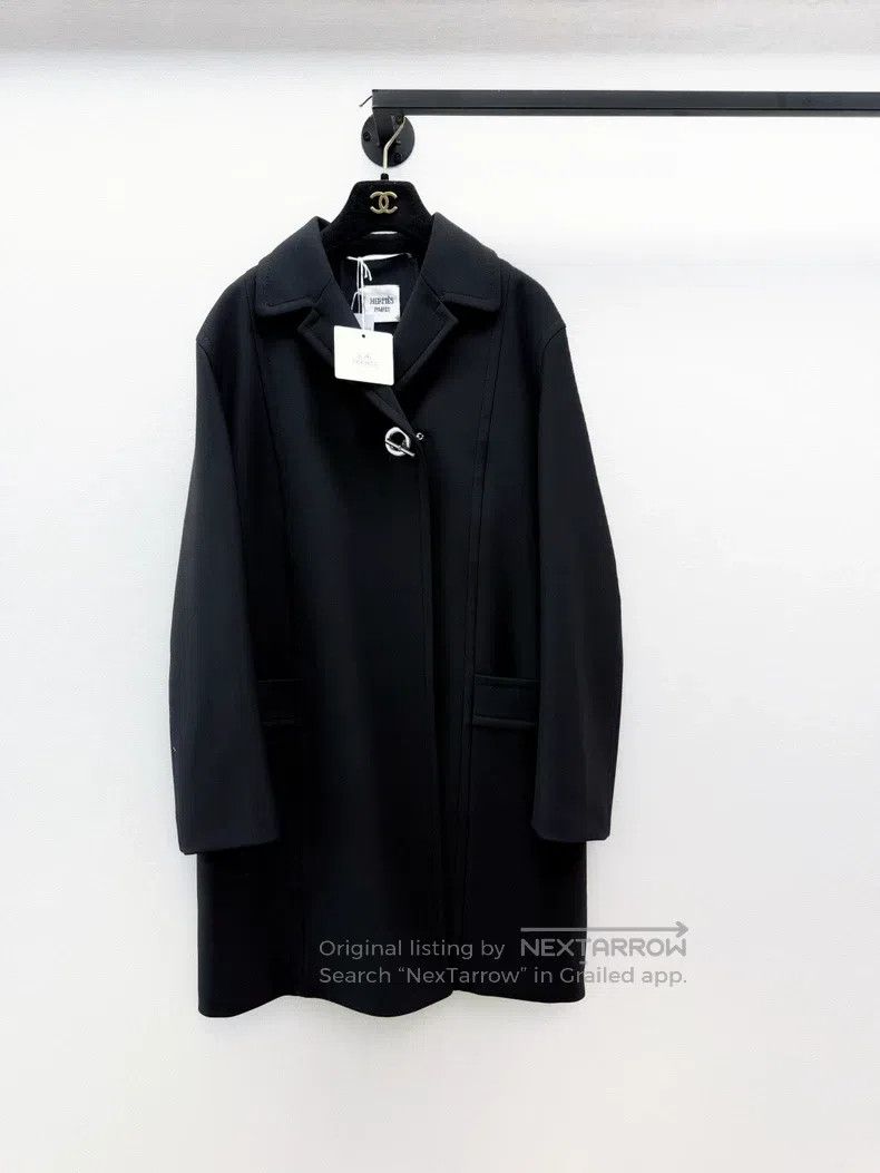 Hermes Hermes Wool coat Size XS / US 0-2 / IT 36-38 - 1 Thumbnail