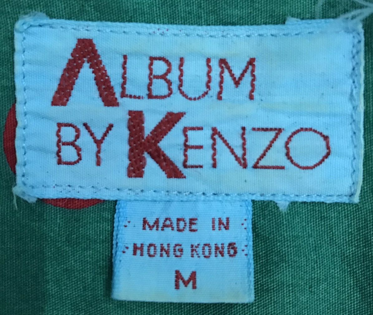 Kenzo × Vintage Vintage Album by Kenzo Long Sleeve Shirt Button Ups Size US M / EU 48-50 / 2 - 12 Thumbnail
