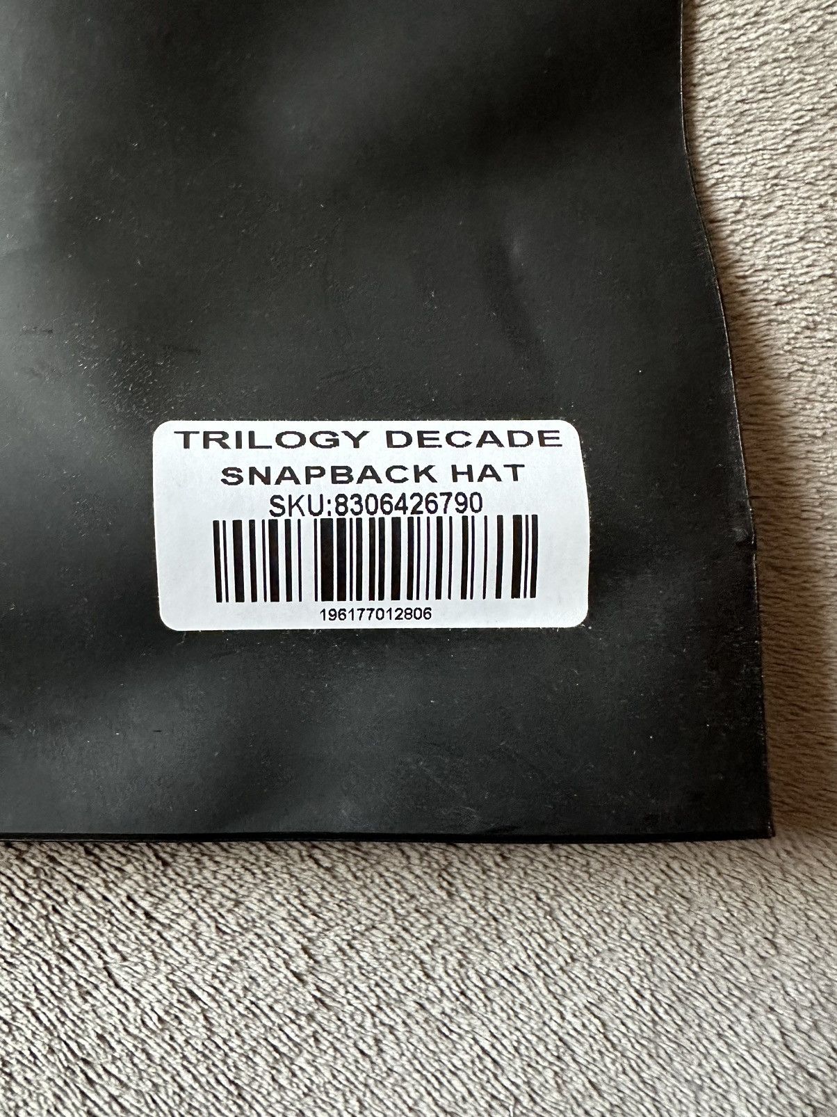 THE WEEKND TRILOGY 10 YEAR ANNIVERSARY DECADE HAT BRAND NEW