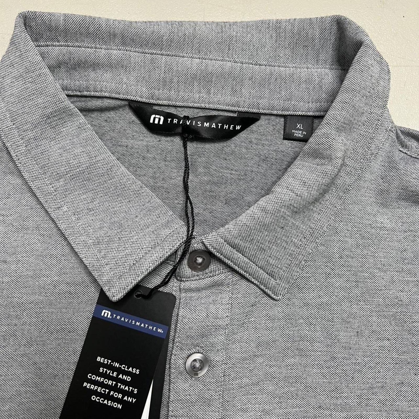 TravisMathew Travis Mathew Cliffside Course Performance Polo NWT - XL Size US XL / EU 56 / 4 - 2 Thumbnail