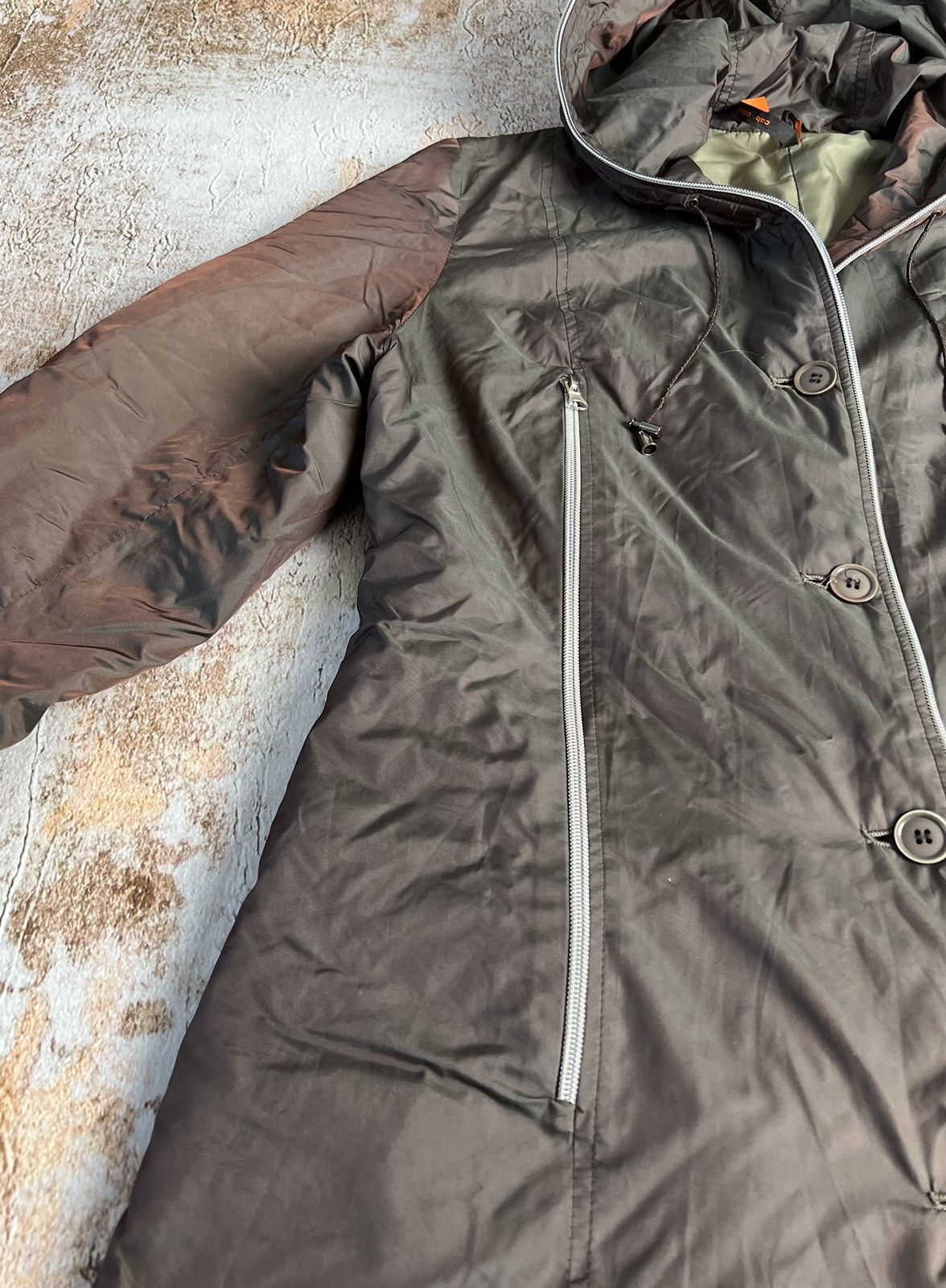 Cop Copine COP. COPINE vintage chameleon super long zippers jacket Size S / US 4 / IT 40 - 4 Thumbnail