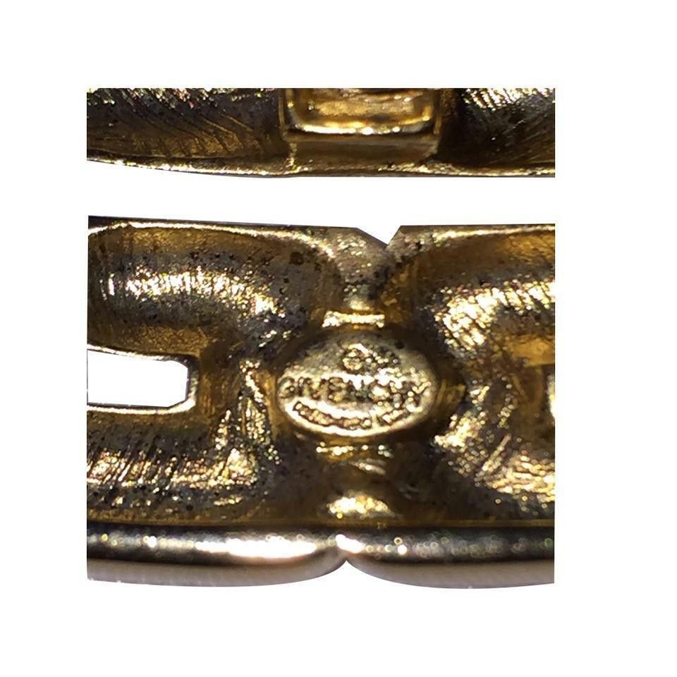 Givenchy Givenchy Statement Runway Monogram Earrings Size ONE SIZE - 7 Thumbnail
