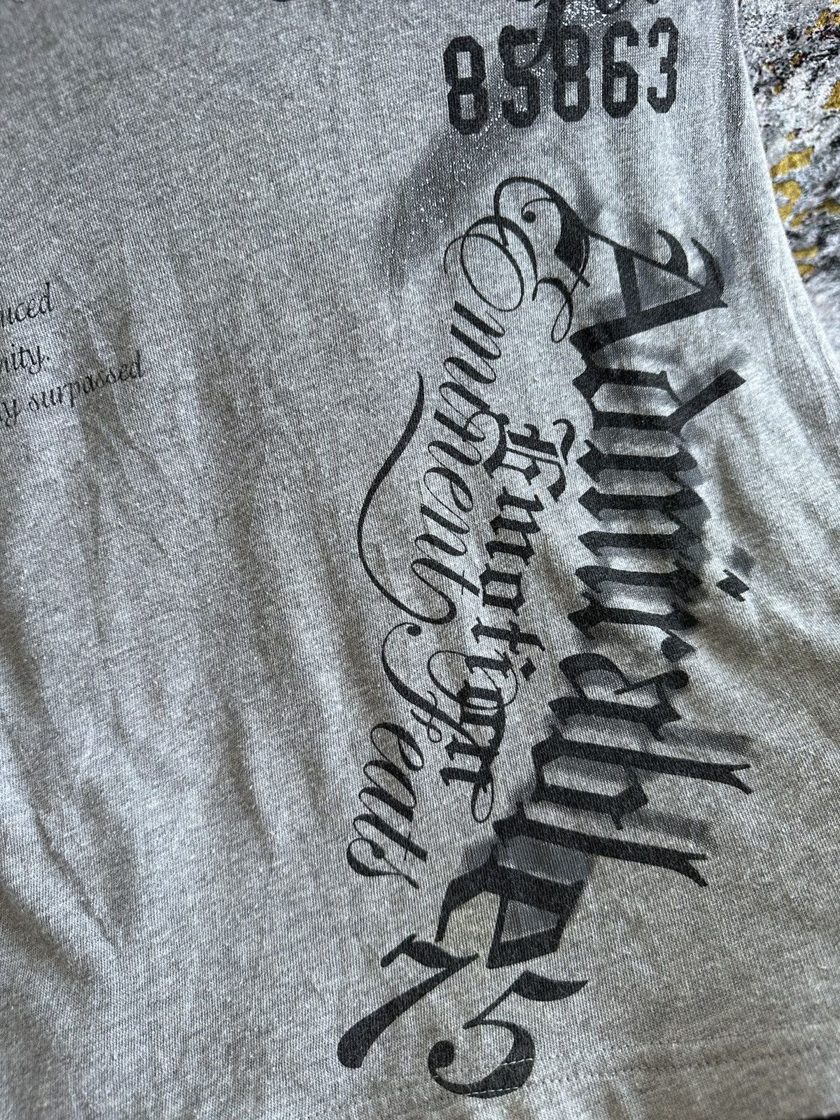 If Six Was Nine SICK CROSS JAPANESE S01 CRAZY POEM LS DOUBLE LAYER Size XS / US 0-2 / IT 36-38 - 5 Thumbnail