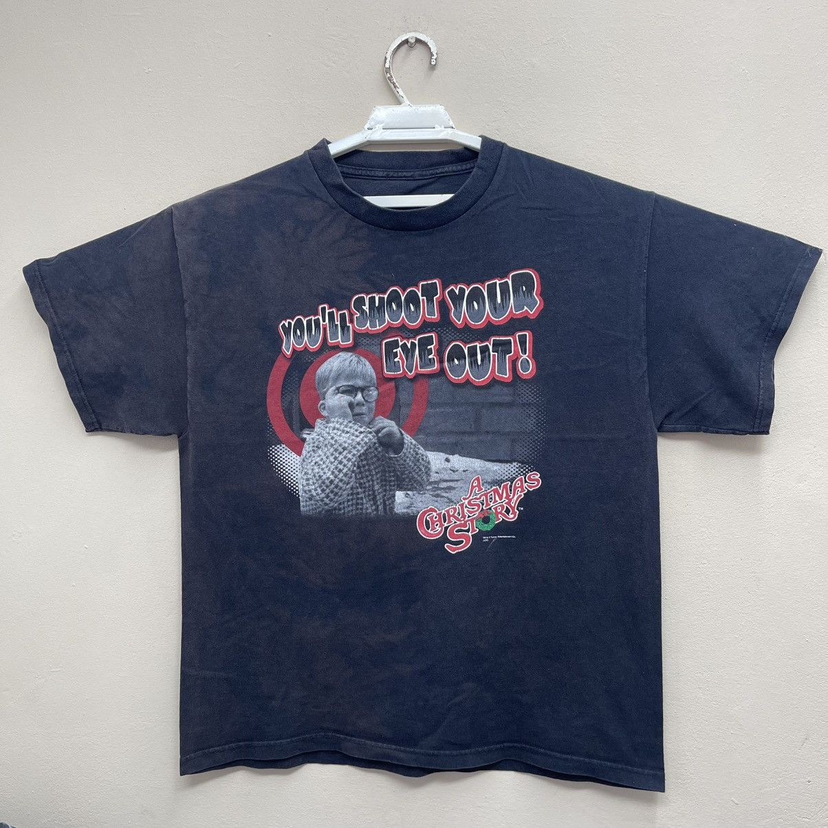 Vintage Movie T-Shirt A Christmas Story "You ll Shoot Your Eyes Out" Size US M / EU 48-50 / 2 - 1 Thumbnail