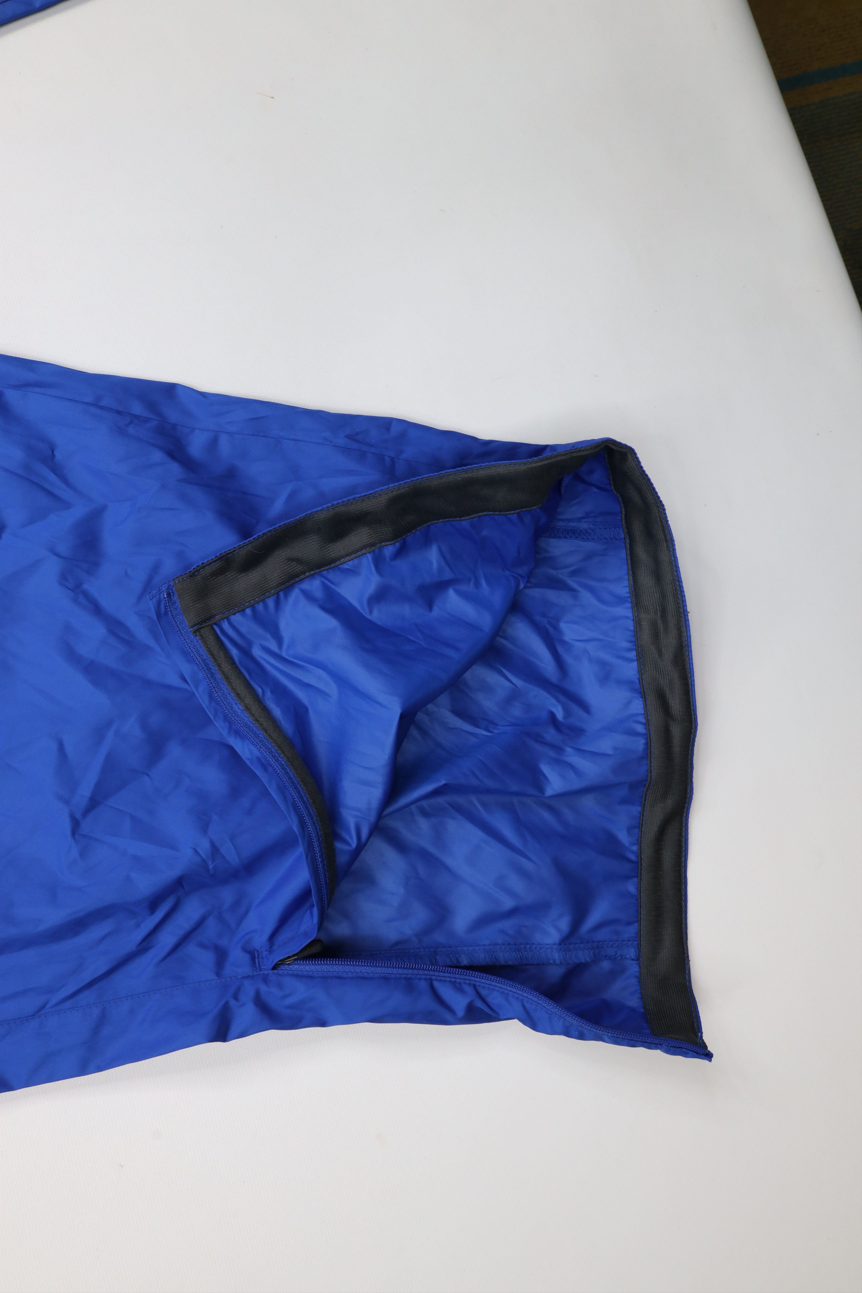 Nike × Vintage Nike Storm Fit Mini Swoosh Wide Leg Rain Pants Royal Blue Size US 44 / EU 60 - 9 Thumbnail