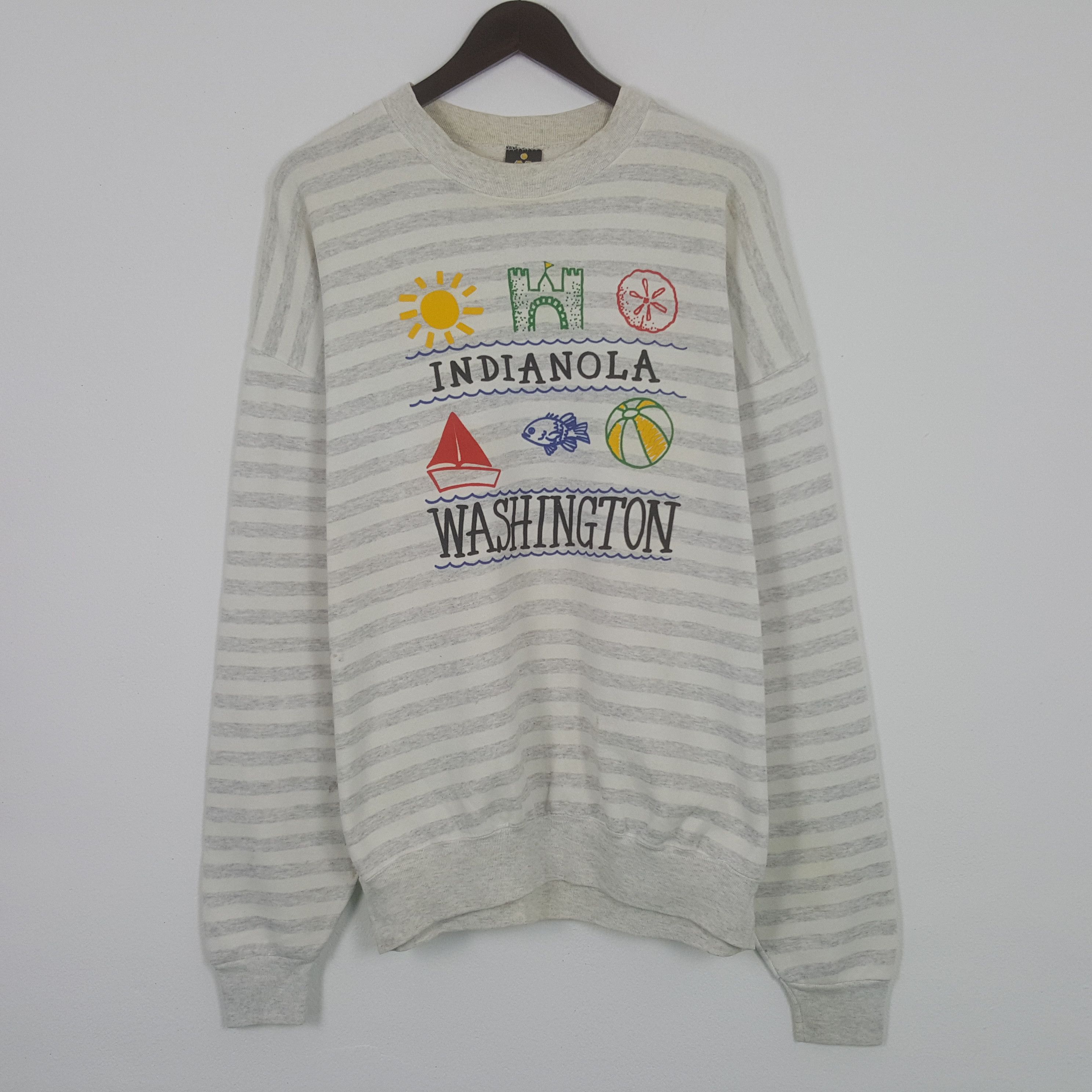 Vintage Indianola Washinton Art Sweatshirt
