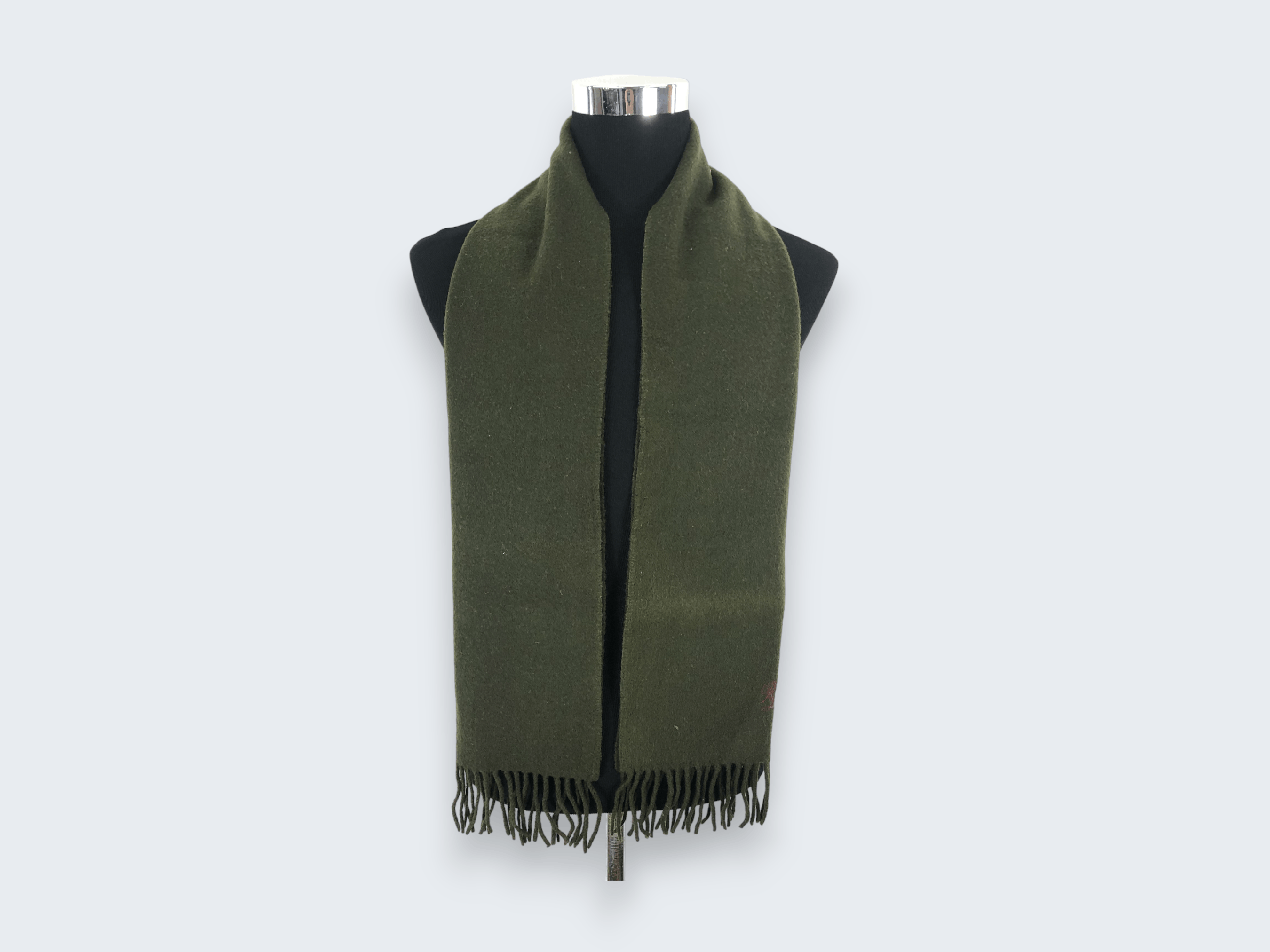 Ralph Lauren × Vintage Vintage Ralph Lauren Scarf Muffler MF344 Size ONE SIZE - 1 Thumbnail