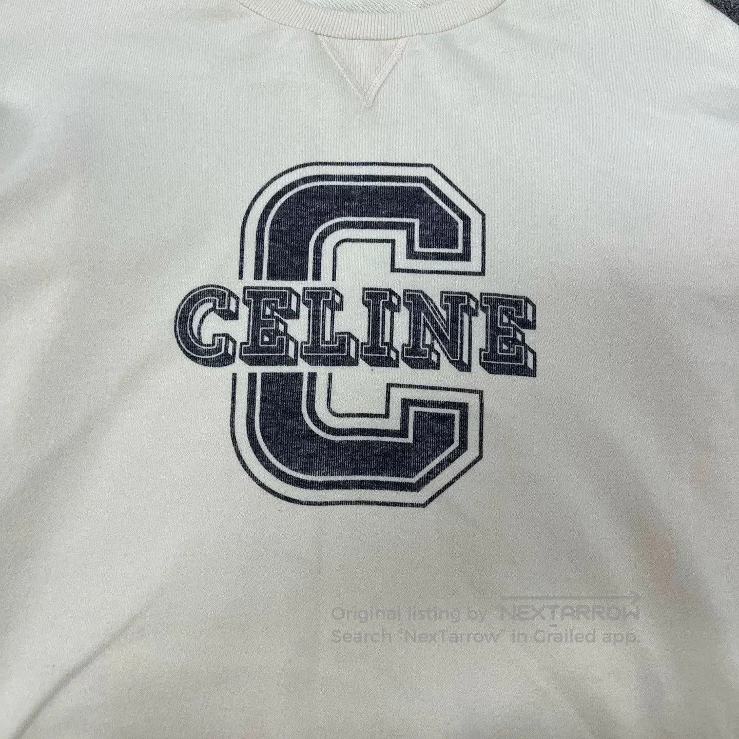 Celine Celine Logo Crewneck Sweatshirt XS. Size XS / US 0-2 / IT 36-38 - 2 Thumbnail