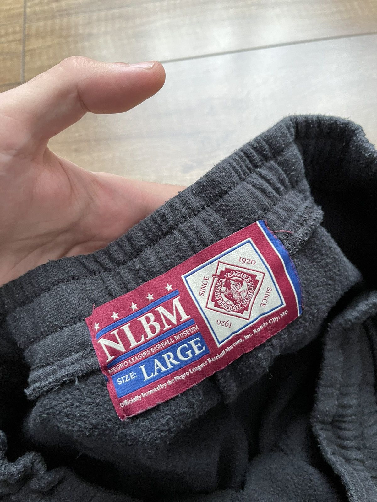 MLB NLBM Vintage Joggers Sweatpants BRG Brooklyn 90s Size US 34 / EU 50 - 9 Thumbnail