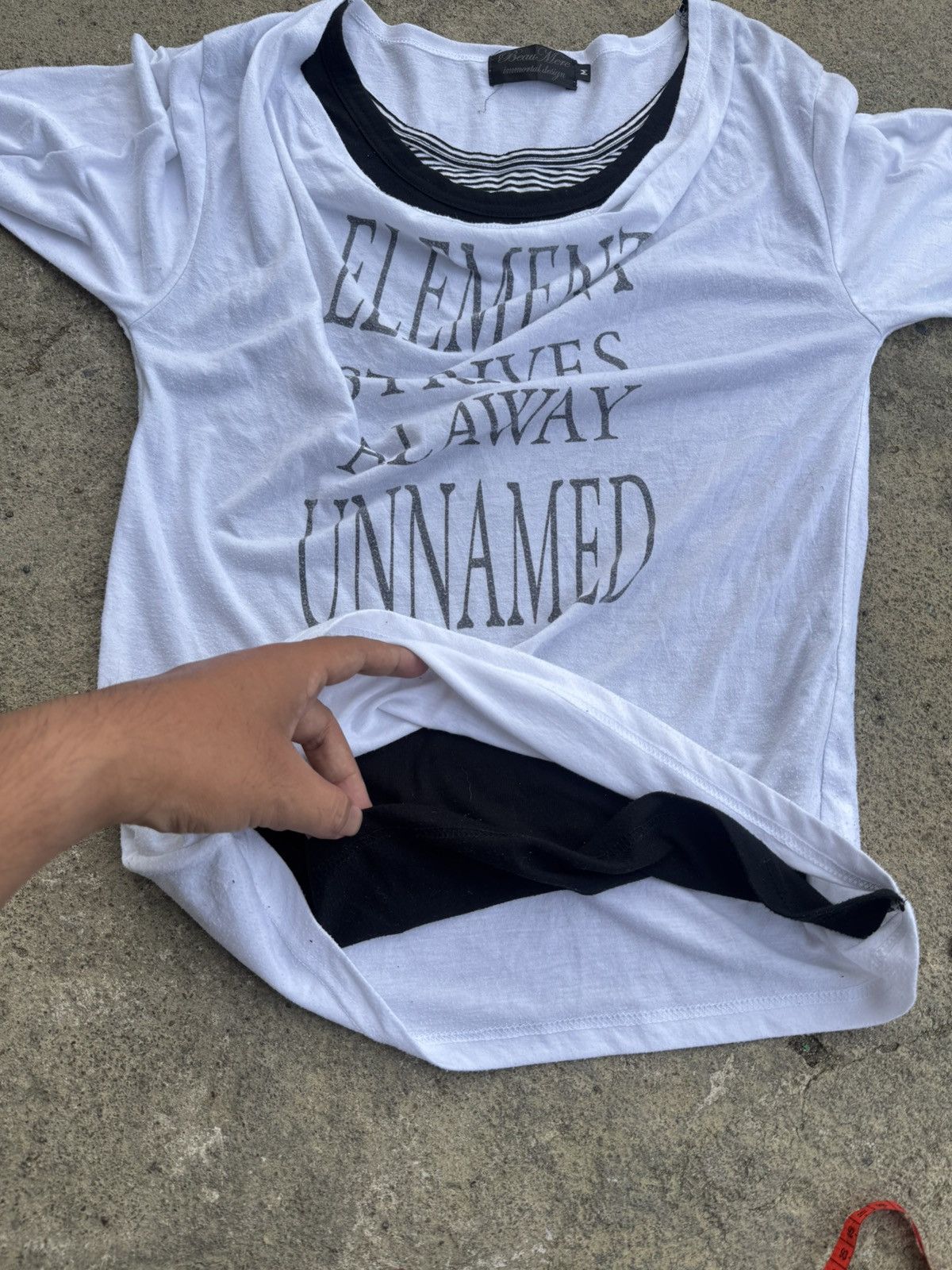 If Six Was Nine Layared Beaumere Poem Vkei Long Sleeve Japan Styled Size US M / EU 48-50 / 2 - 3 Thumbnail