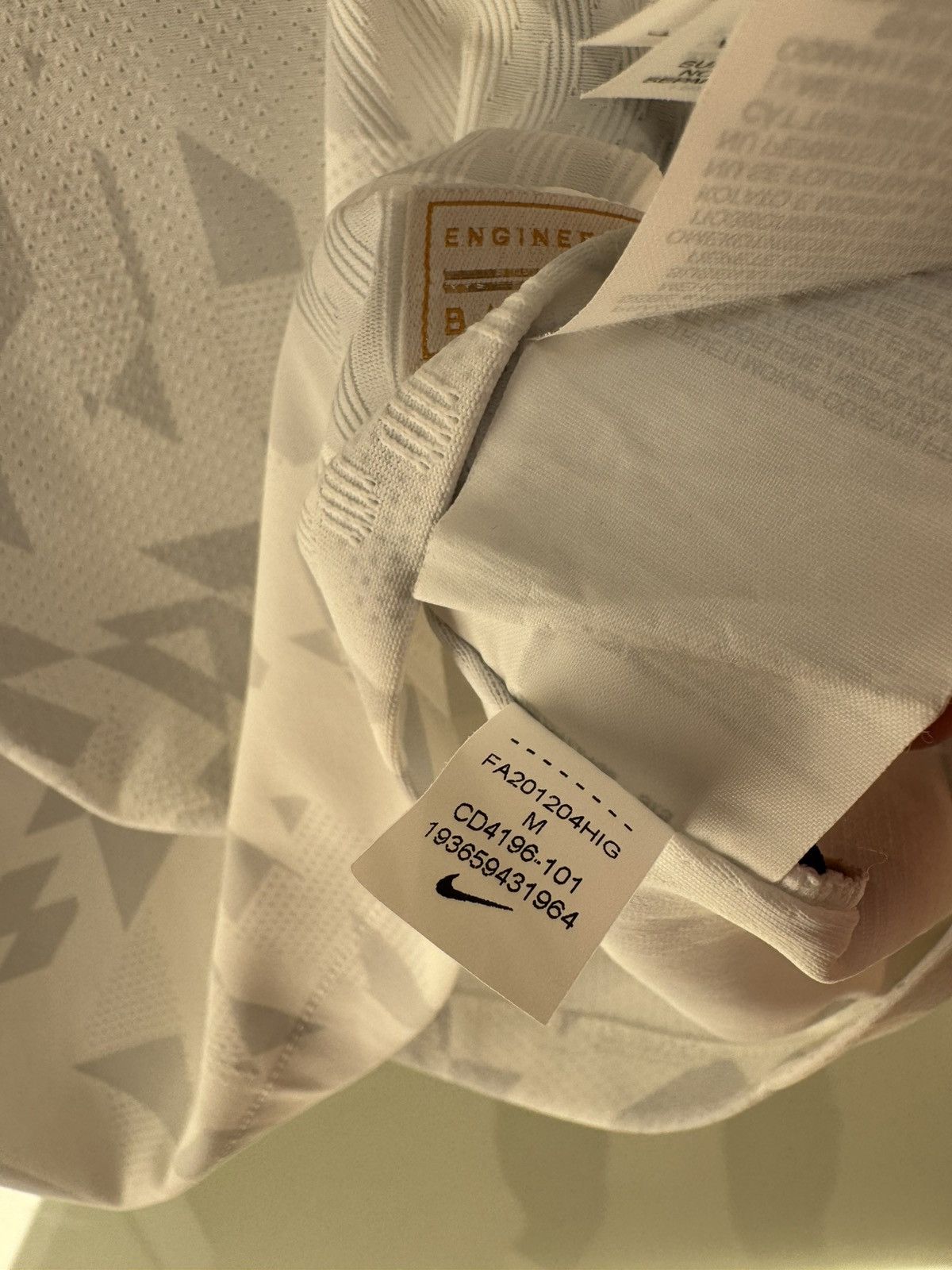 Nike Bale #9 Tottenham Hotspur 2020-2021 Player Issue Home Jersey Size US M / EU 48-50 / 2 - 18 Thumbnail