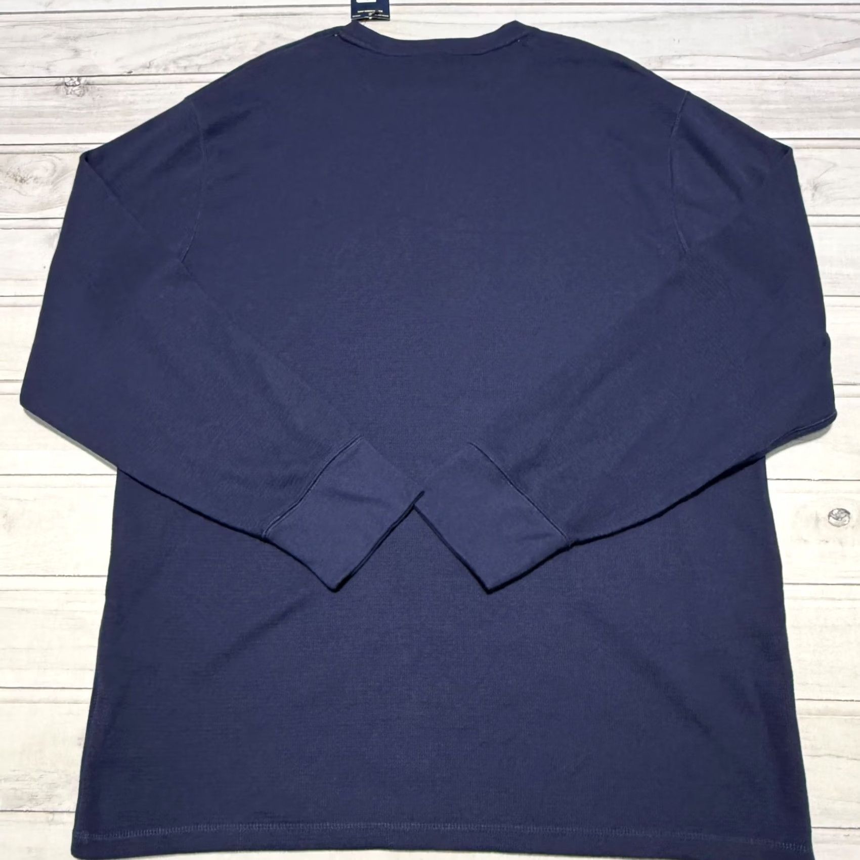 Polo Ralph Lauren Polo Ralph Lauren Shirt Men 2XL Blue Sleepwear Thermal Knit Long Sleeve Crew Neck Pajama Top Size US XXL / EU 58 / 5 - 3 Thumbnail