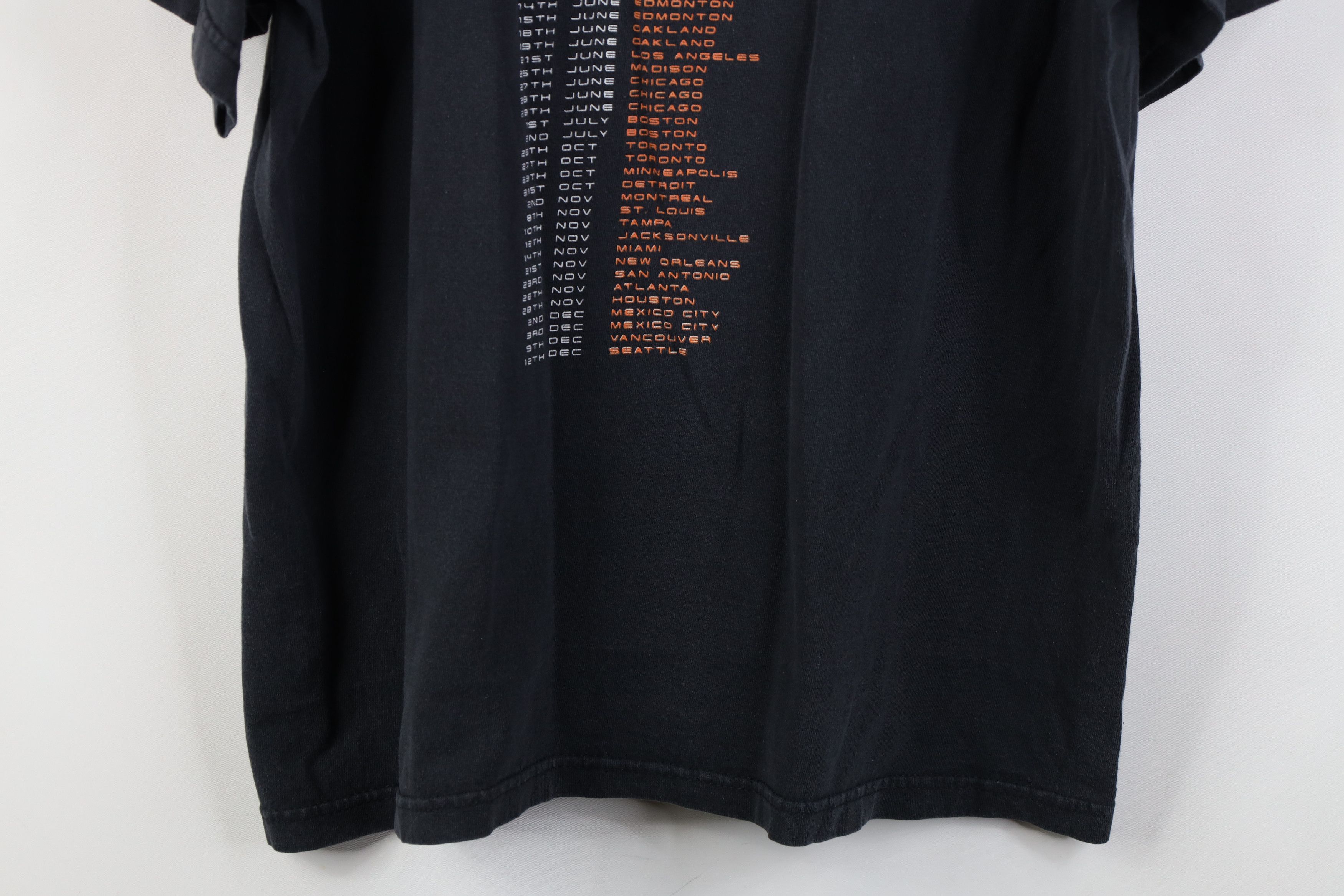 Vintage Vintage 90s 1997 Pop Mart Tour U2 Band Short Sleeve T-Shirt Size US XL / EU 56 / 4 - 18 Thumbnail