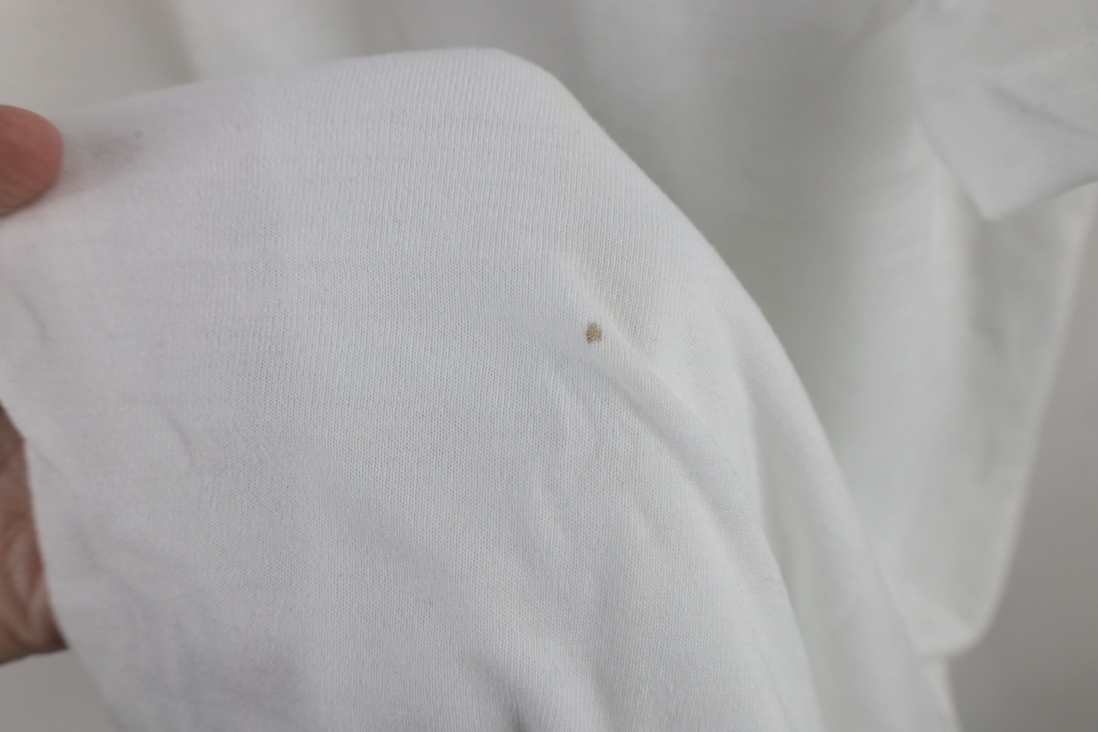 Cabelas × Vintage Vintage 90s Cabelas Blank Short Sleeve T-Shirt White USA Size US XL / EU 56 / 4 - 4 Thumbnail